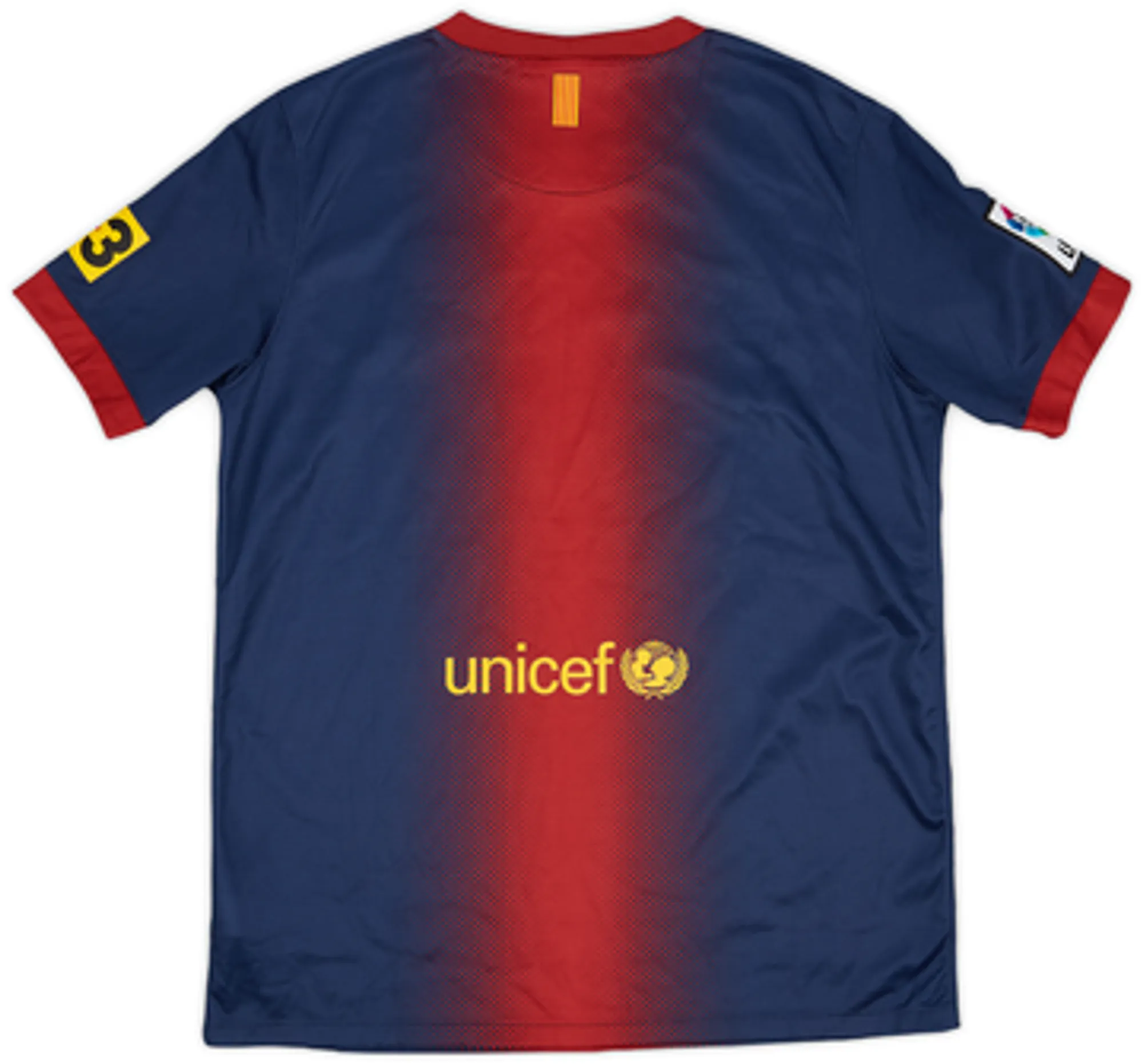 Nike Barcelona Boys SS Home Shirt 2012/13