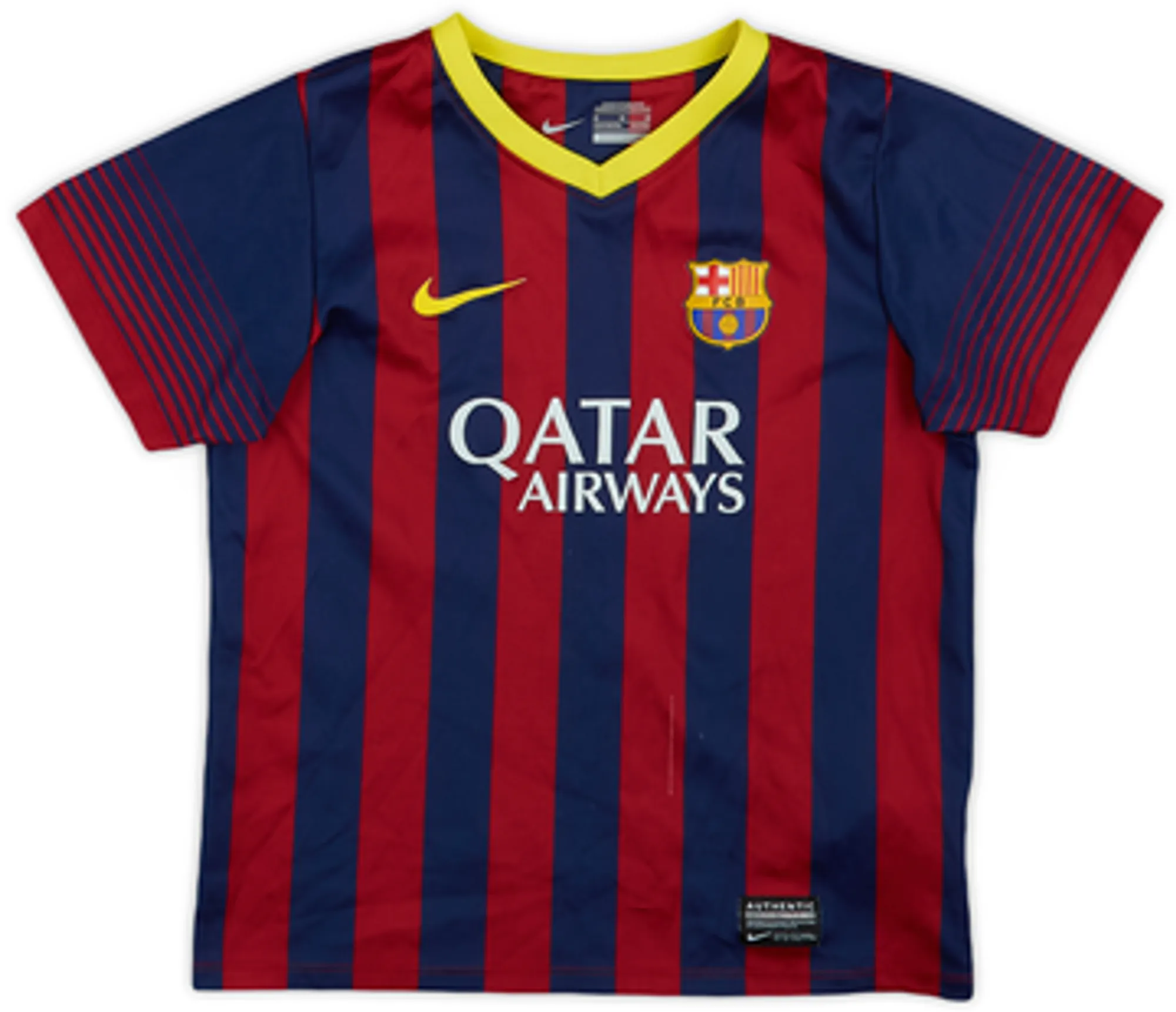 Nike Barcelona Mens SS Home Shirt 2013/14