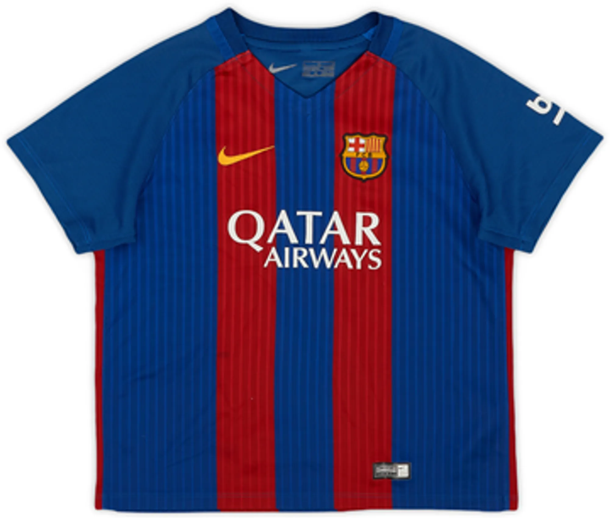 Nike Barcelona Mens SS Home Shirt 2016/17