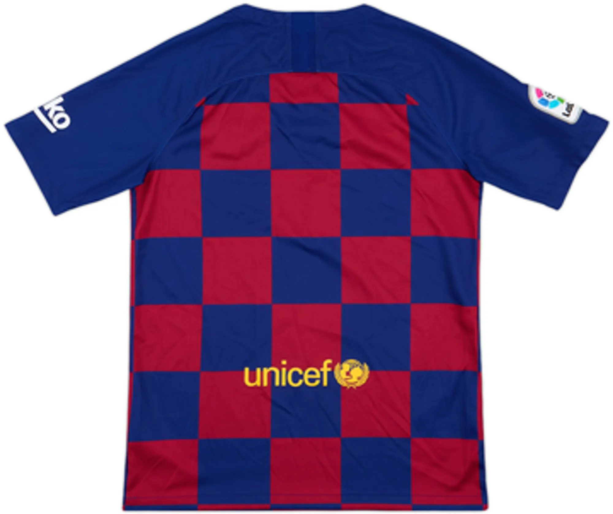 Nike Barcelona Boys SS Home Shirt 2019/20