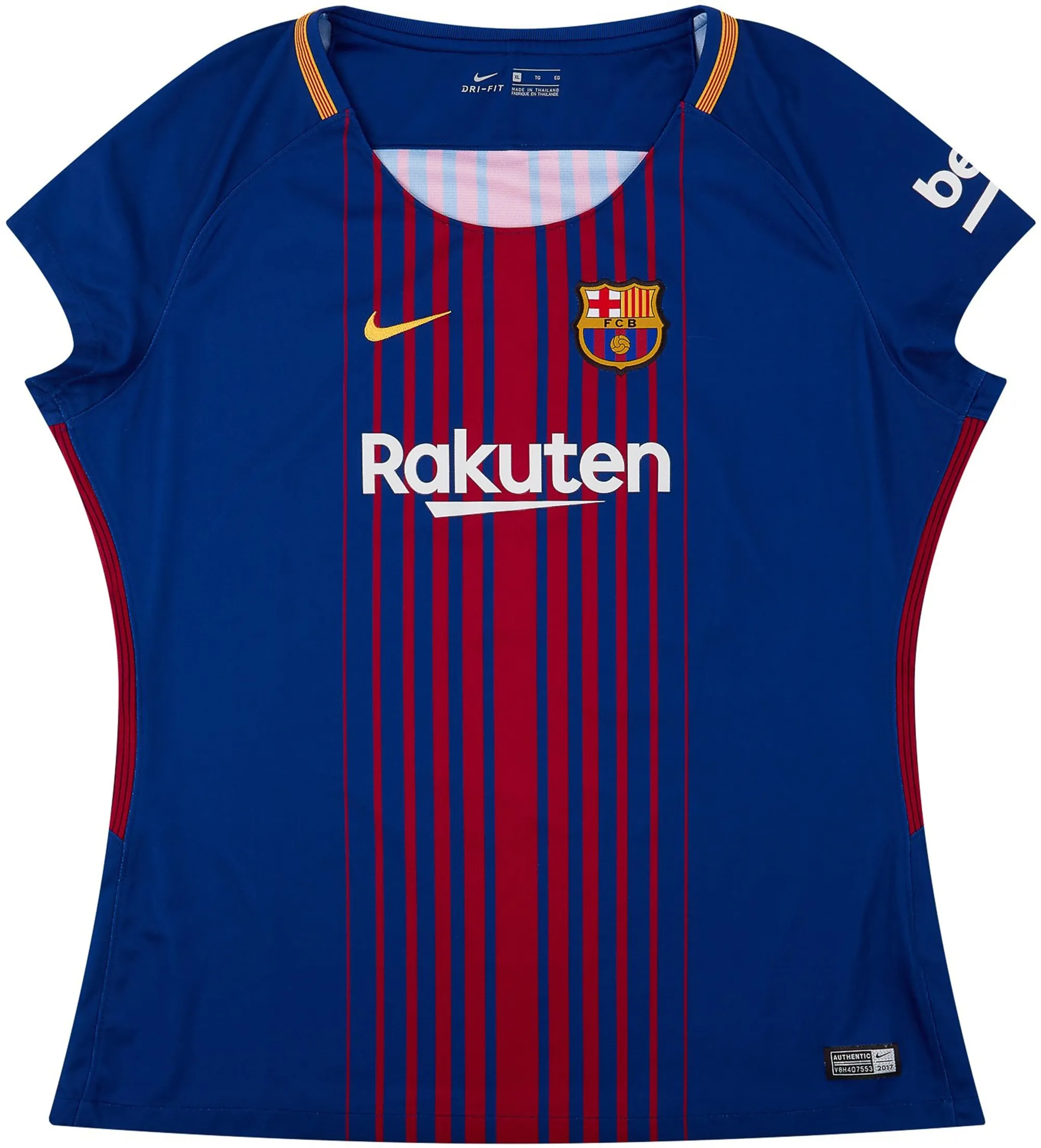 Nike Barcelona Womens SS Home Shirt 2017/18