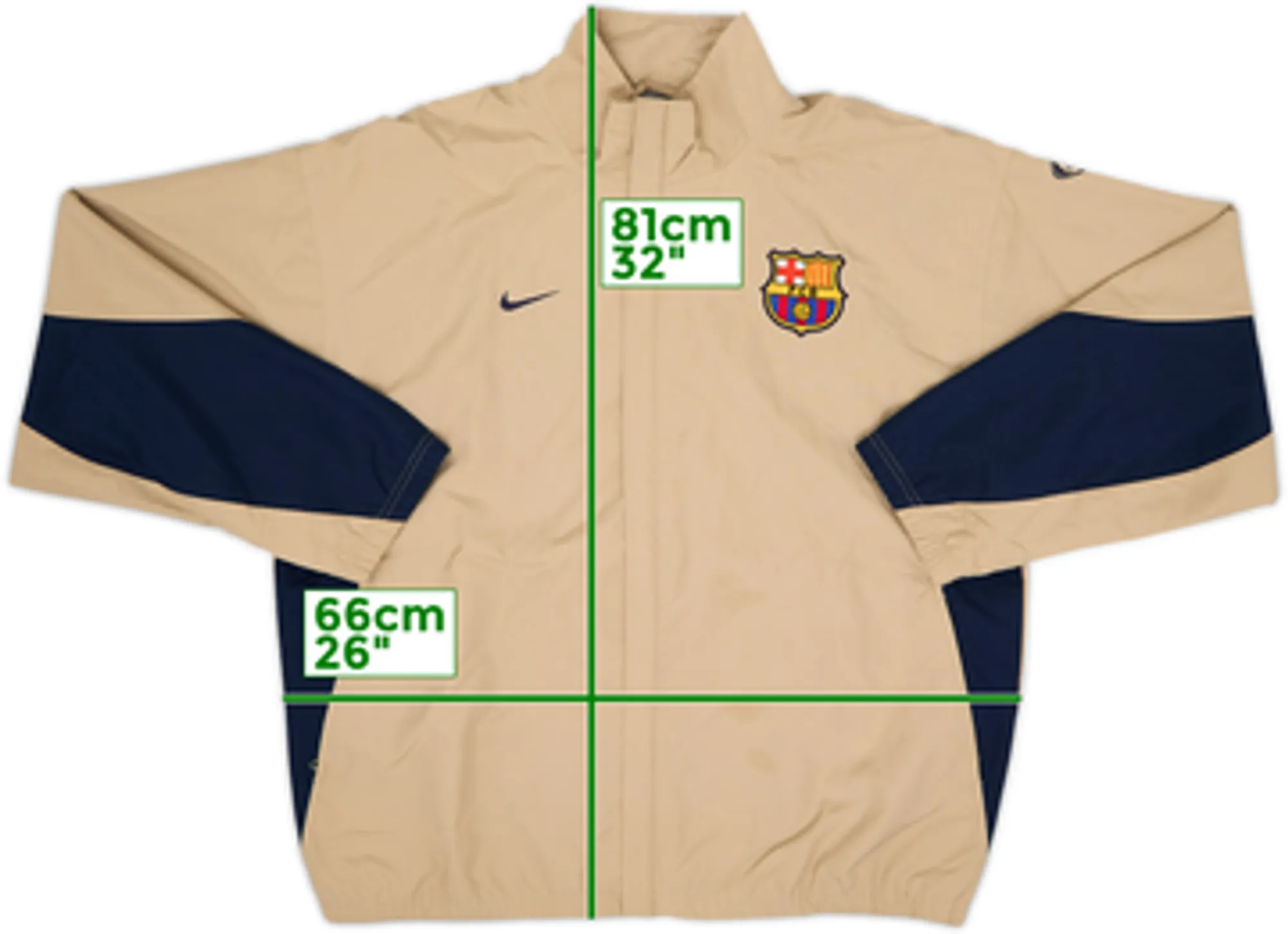 2003-04 Barcelona Nike Track Jacket - 6/10 - (S)