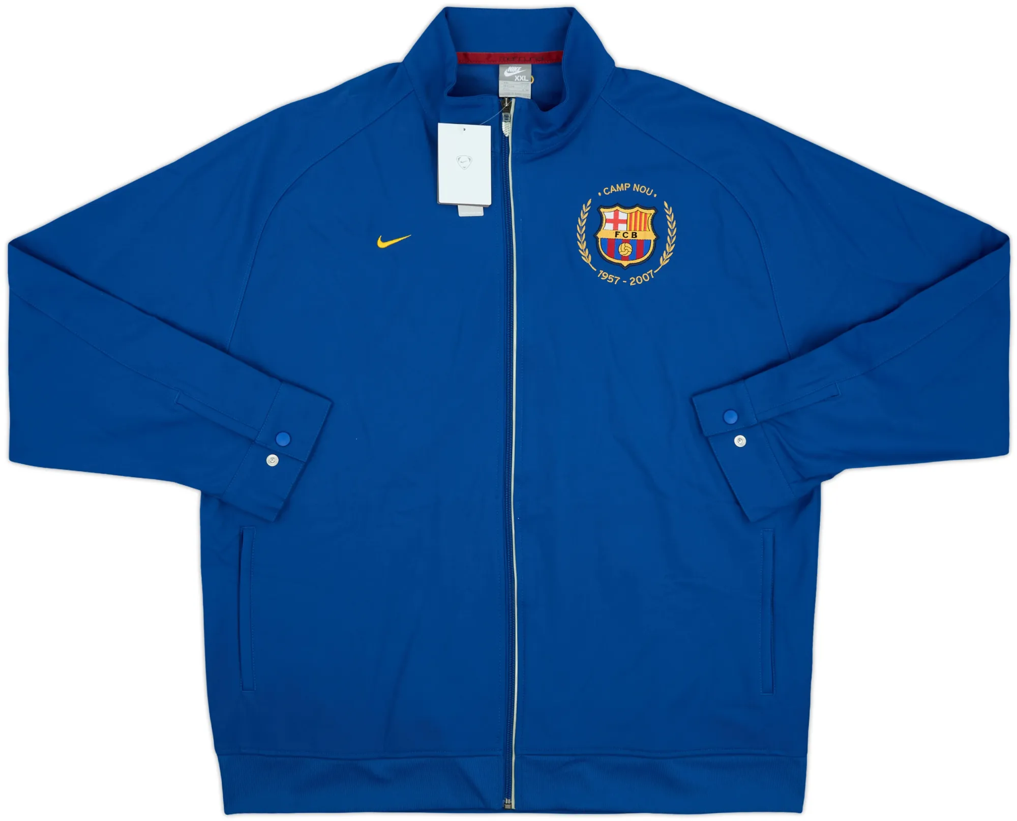 2007-08 Barcelona Nike Anthem Jacket (XXL)