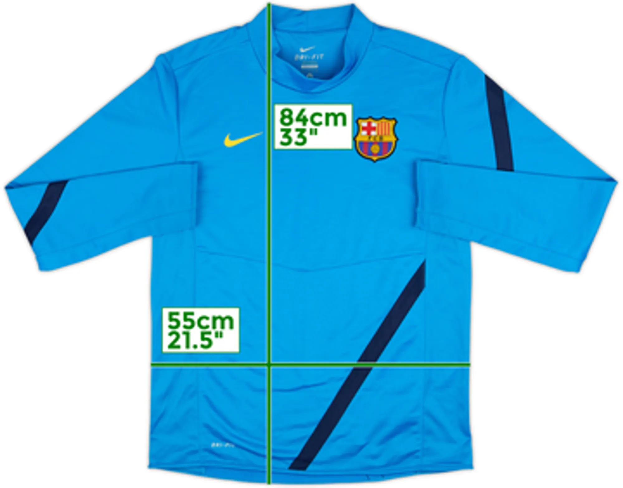 Nike Barcelona Mens SS Home Shirt 2011/12