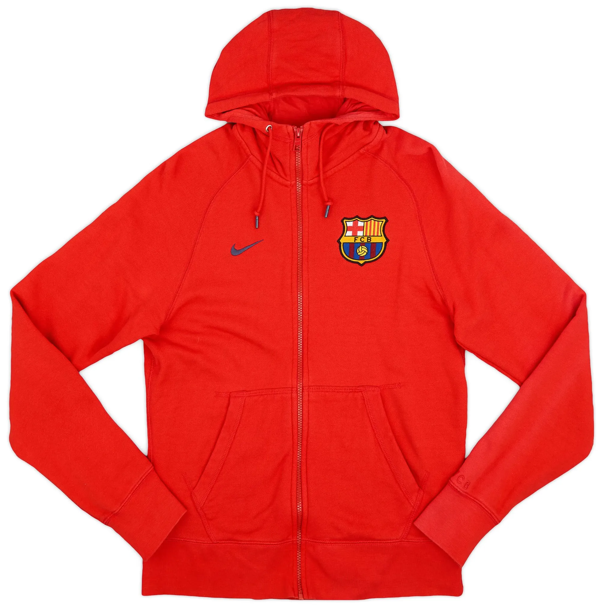 2014-15 Barcelona Nike Hooded Top - 9/10 - (M)