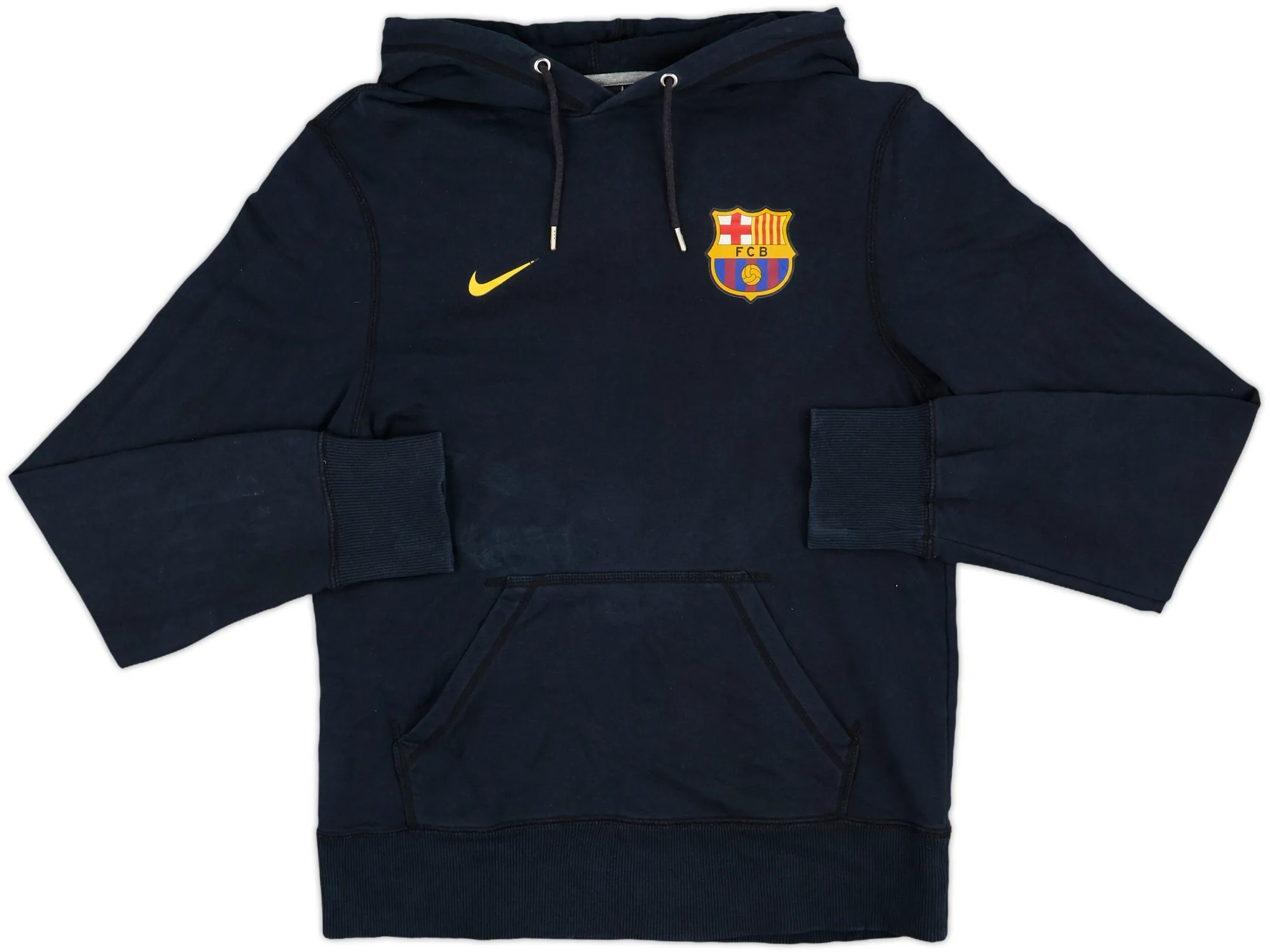 2012-13 Barcelona Nike Hooded Top - 6/10 - (S)