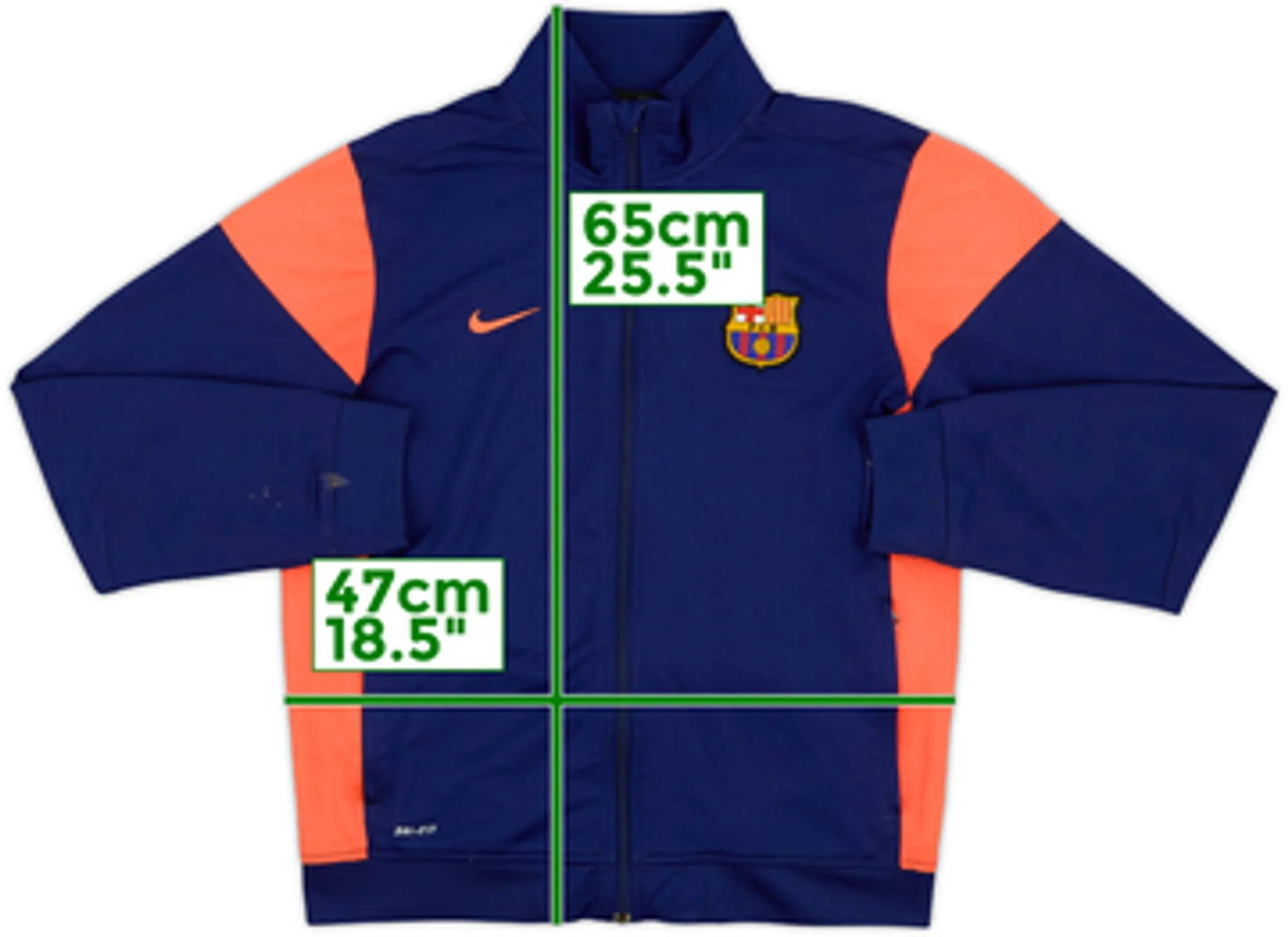 2014-15 Barcelona Nike Track Jacket - 5/10 - (M)