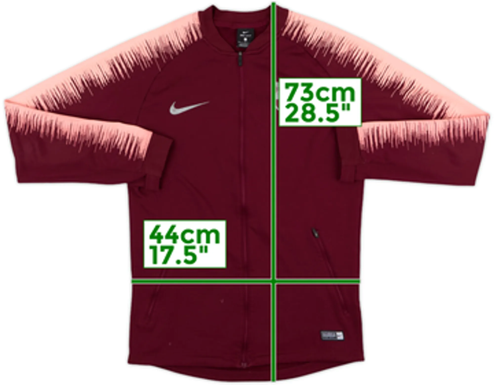 2018-19 Barcelona Nike Track Jacket - 7/10 - (L.Boys)