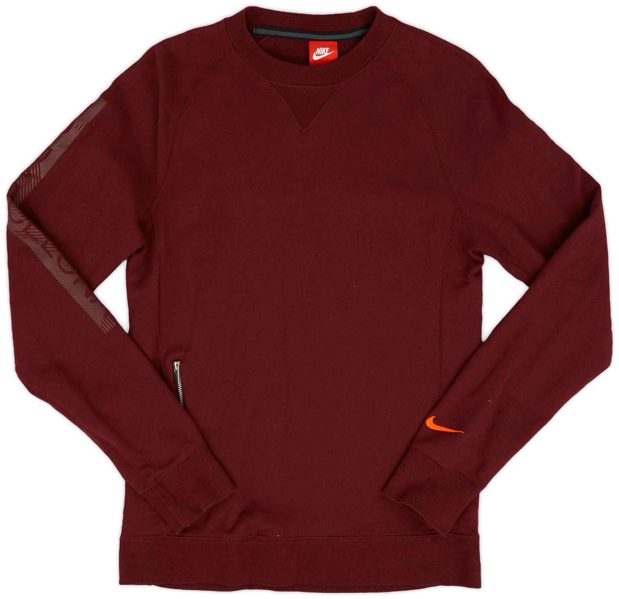 2017-18 Barcelona Nike Sweat Top - 9/10 - (S)