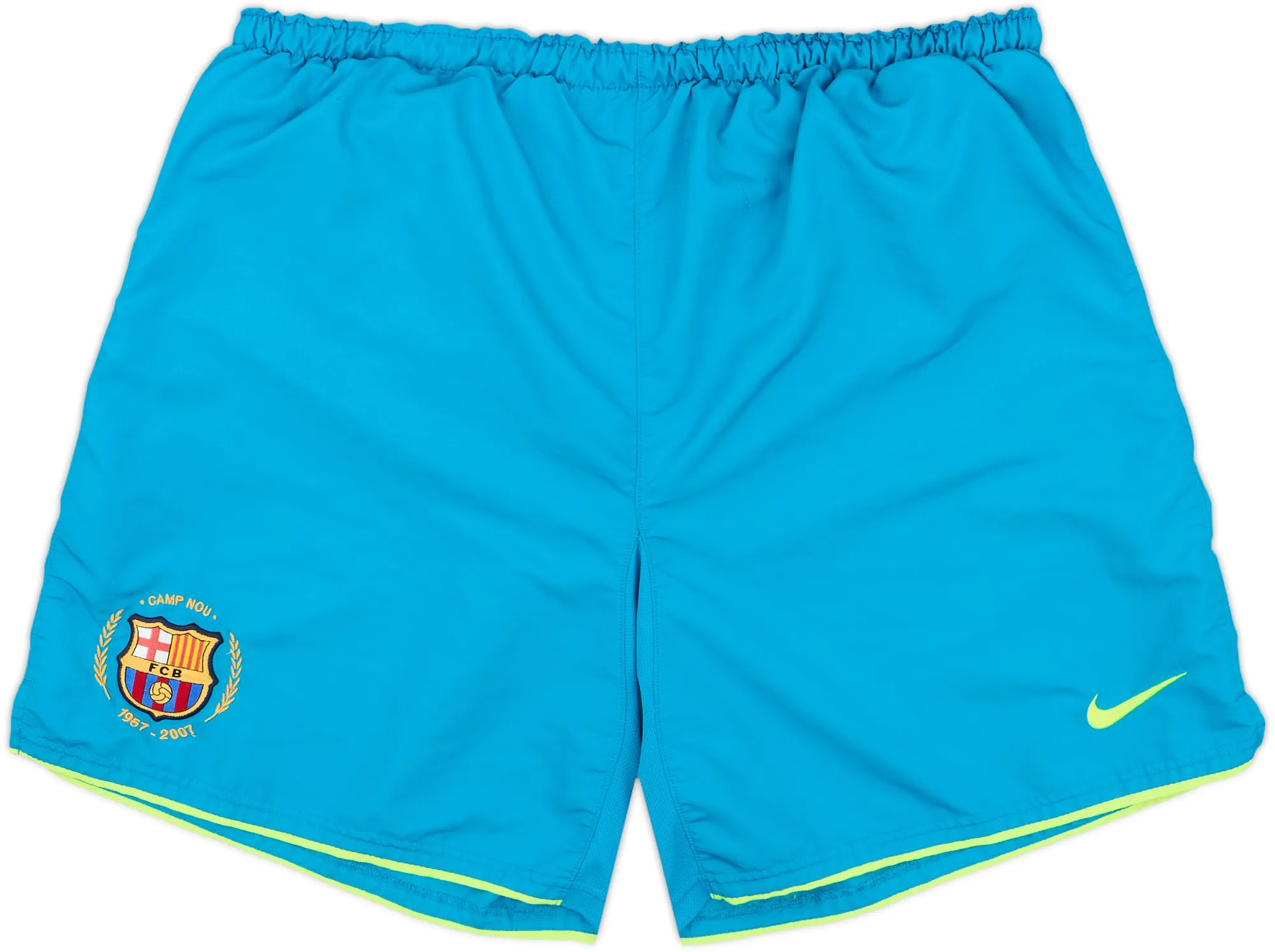 Nike Barcelona Mens Away Shorts 2007/08