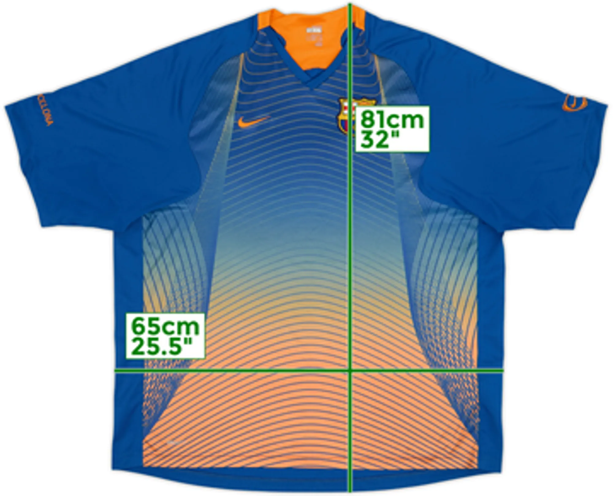 Nike Barcelona Mens SS Home Shirt 2007/08