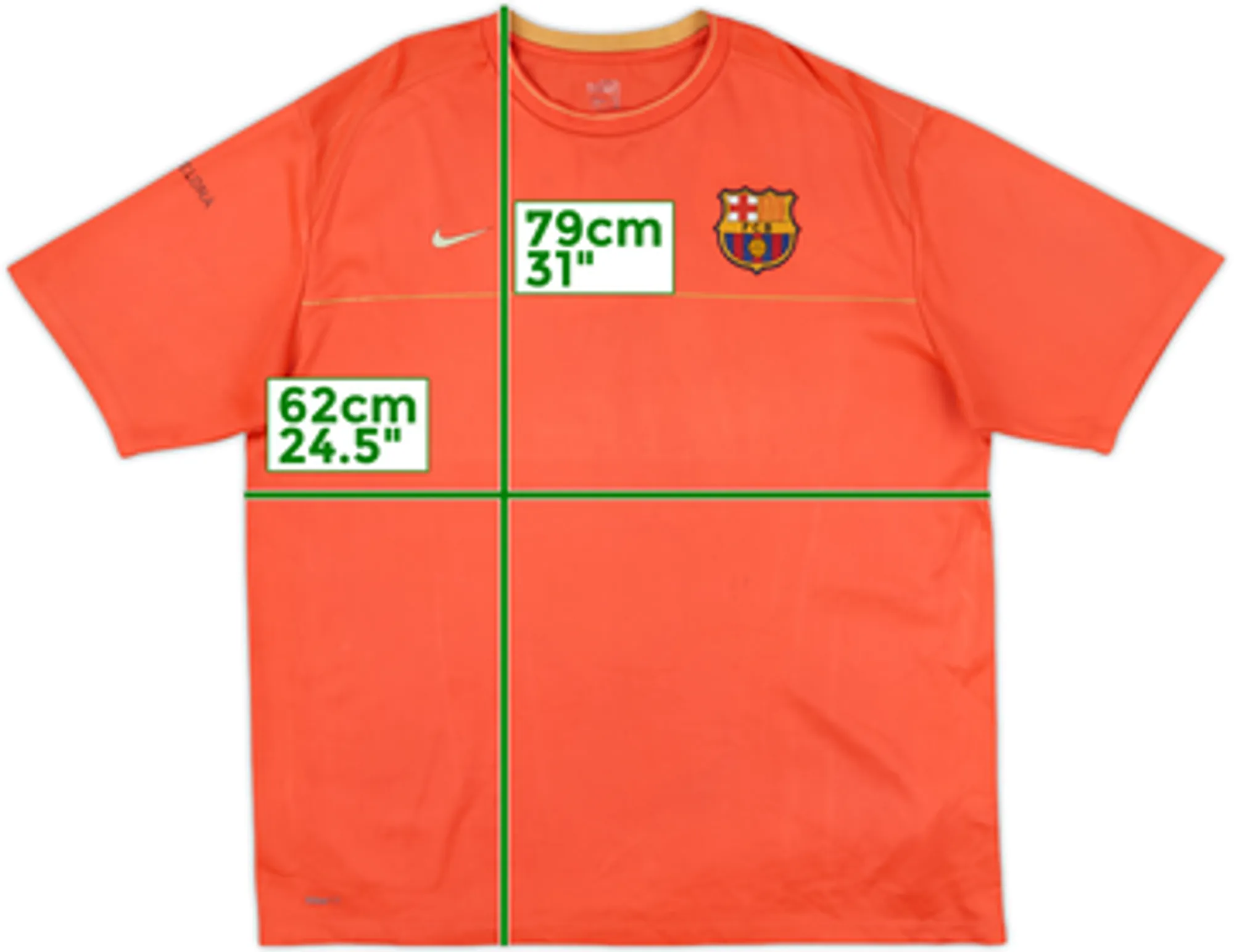 Nike Barcelona Mens SS Home Shirt 2008/09