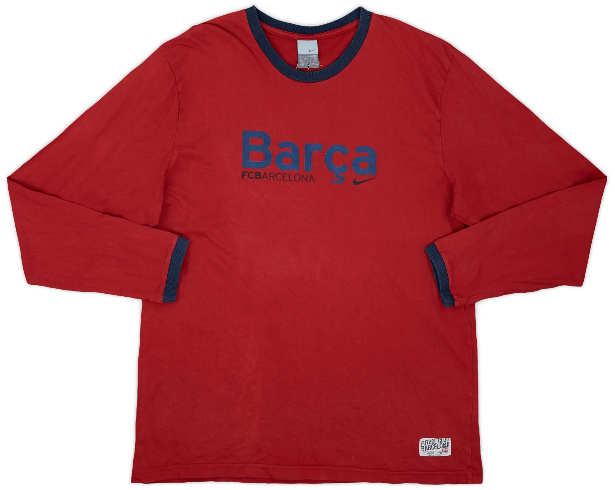 Nike Barcelona Mens LS Home Shirt 2005/06