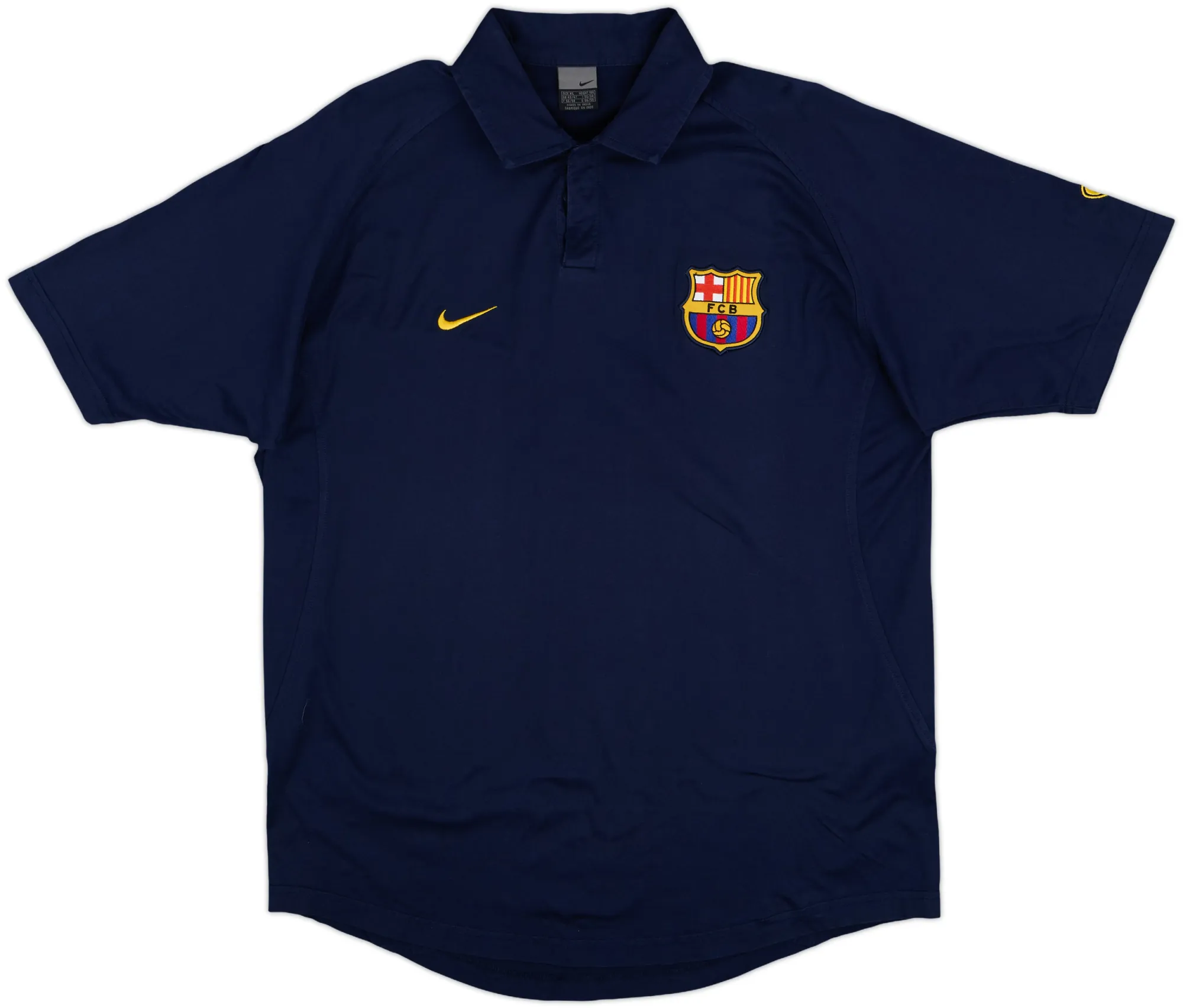 Nike Barcelona Mens SS Home Shirt 2003/04