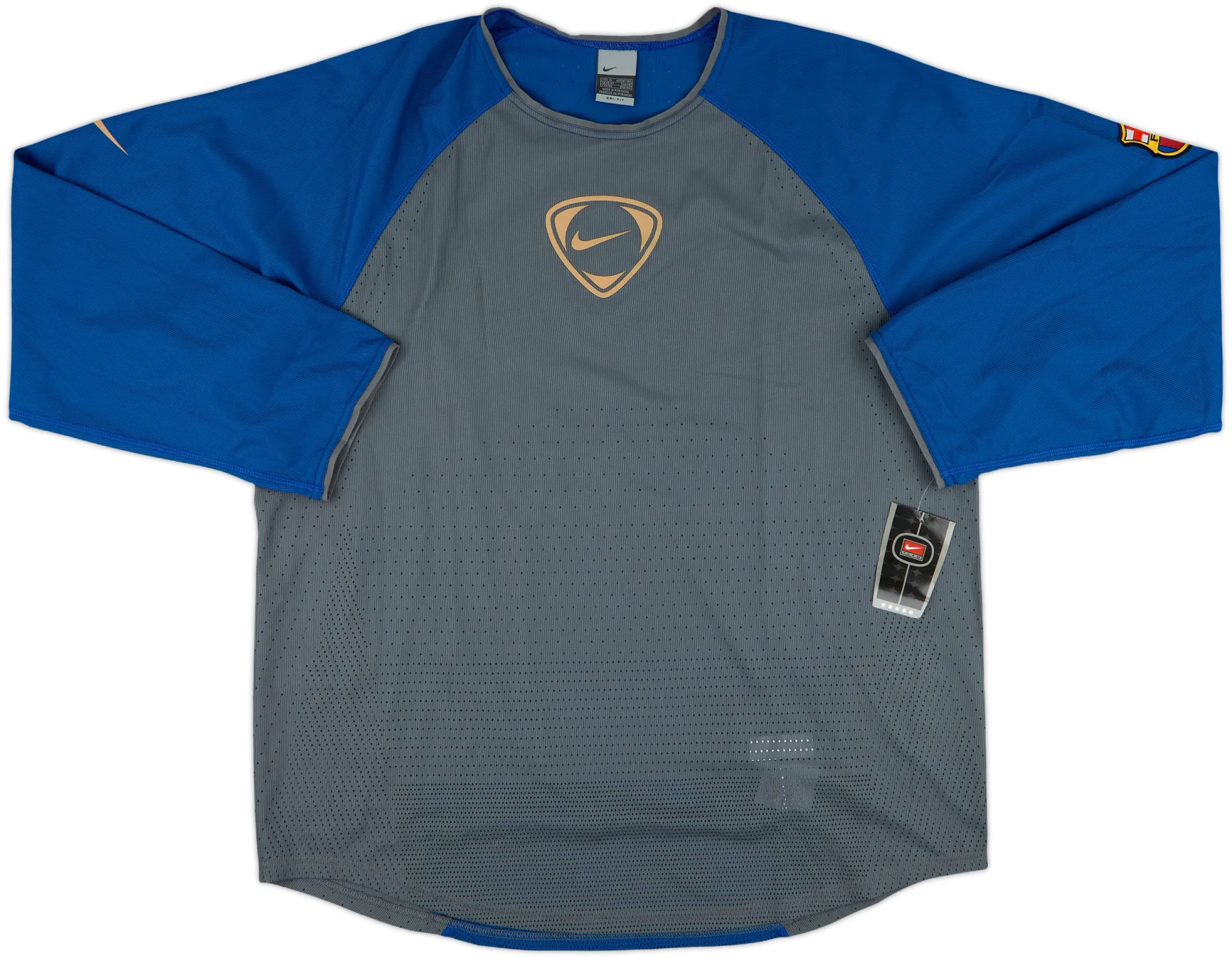 Nike Barcelona Mens SS Player Issue Home Shirt 2001/02