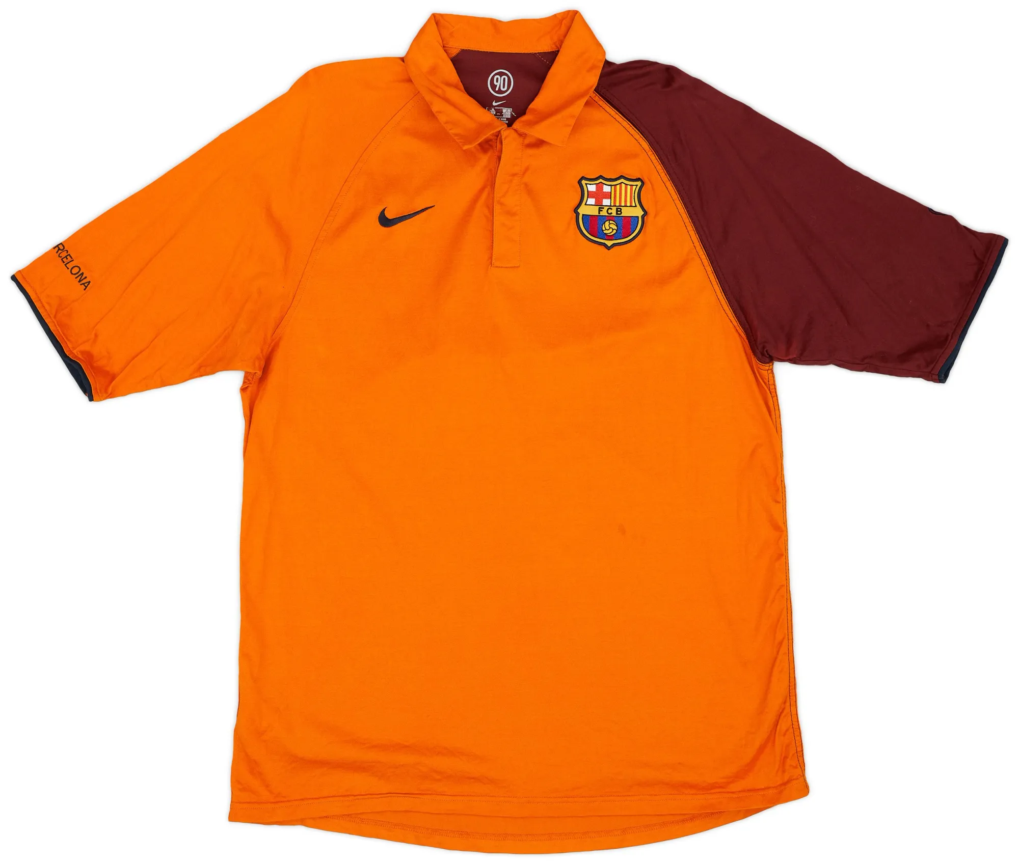 Nike Barcelona Mens SS Home Shirt 2004/05