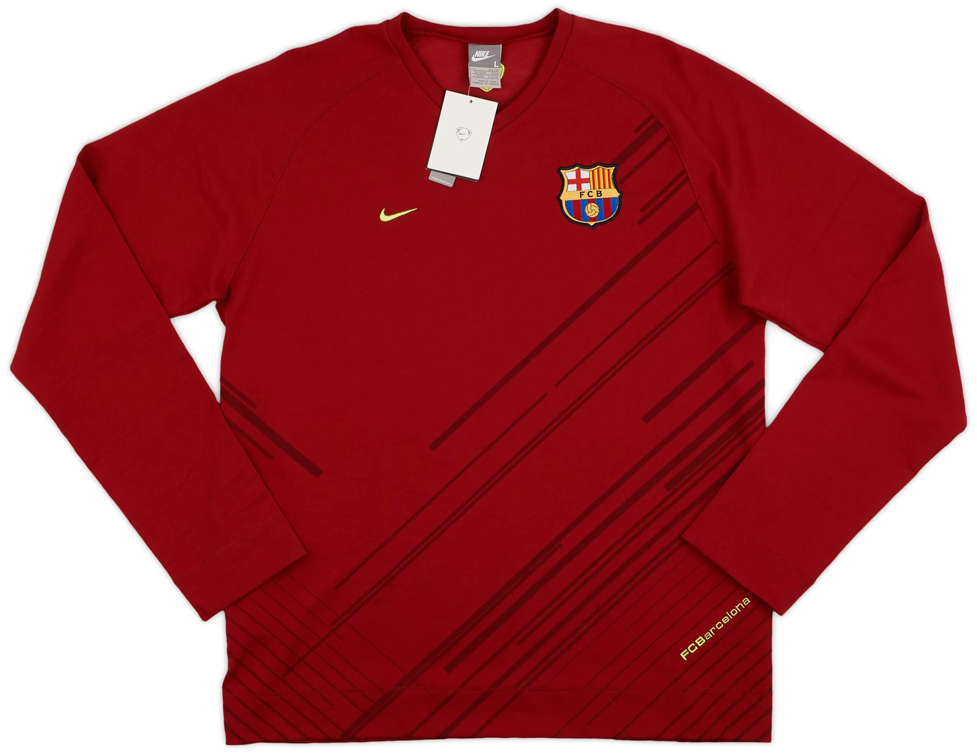 Nike Barcelona Mens LS Home Shirt 2007/08