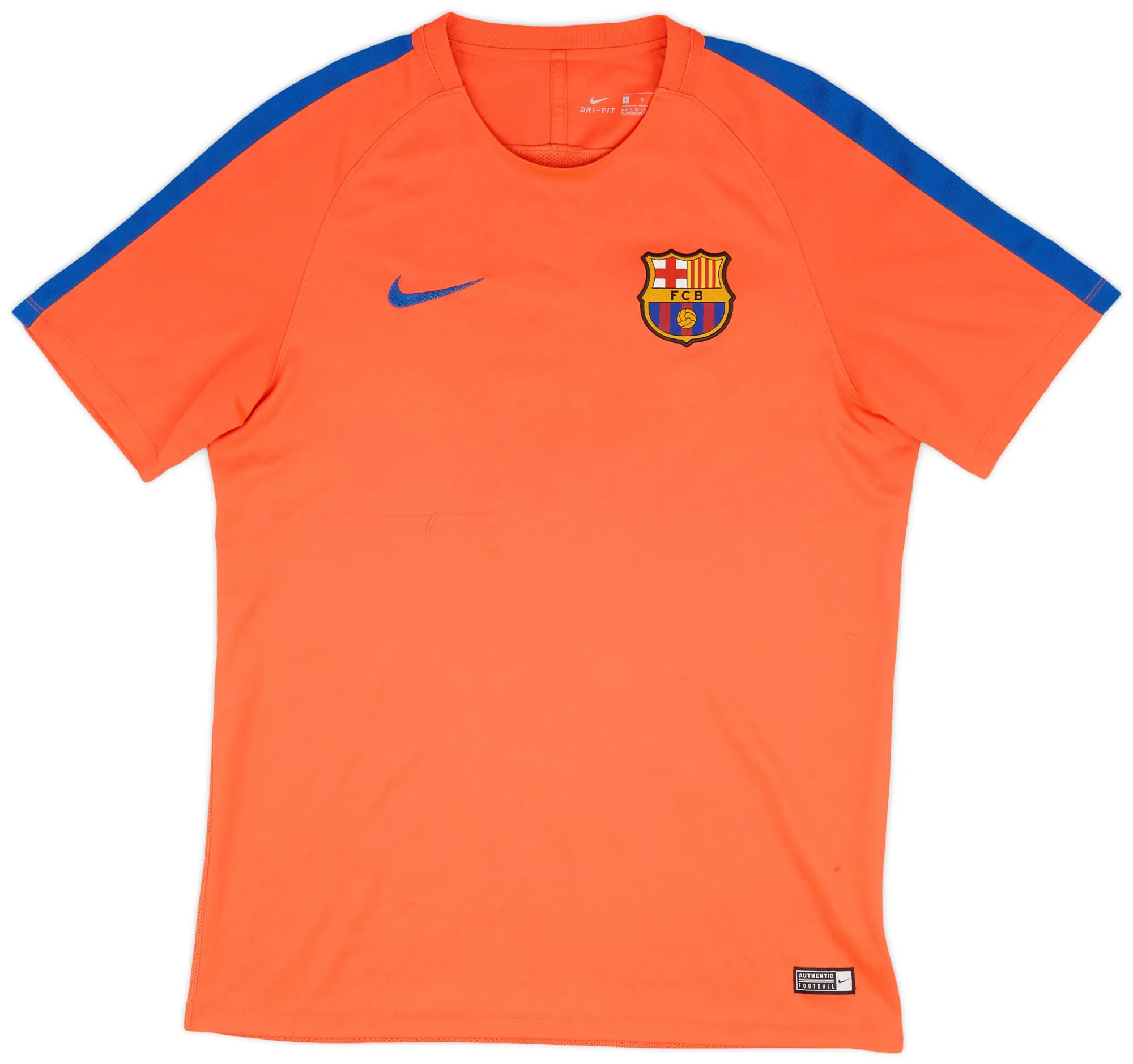 Nike Barcelona Mens SS Home Shirt 2014/15
