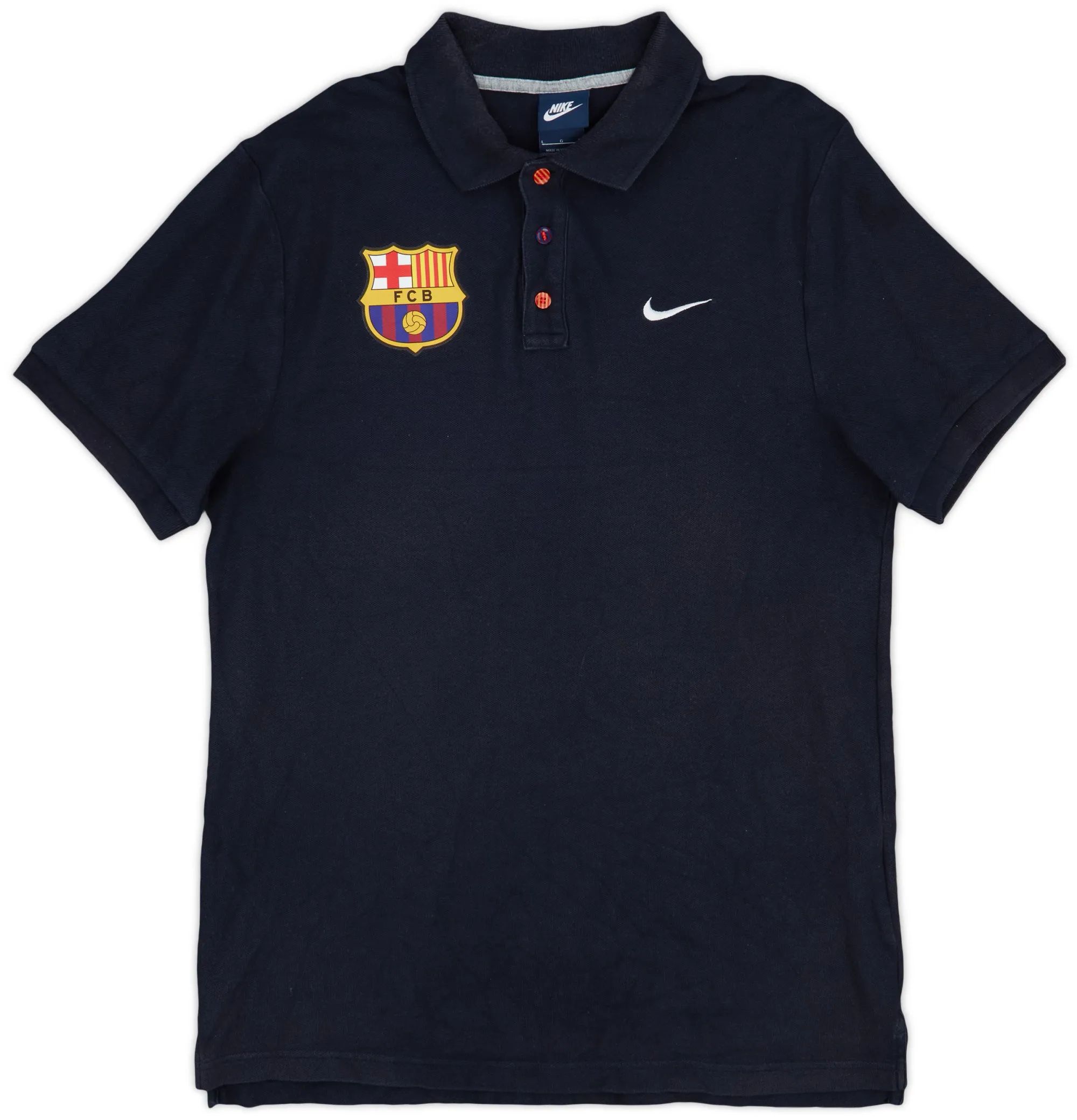 2014-15 Barcelona Nike Polo Shirt - 7/10 - (L)