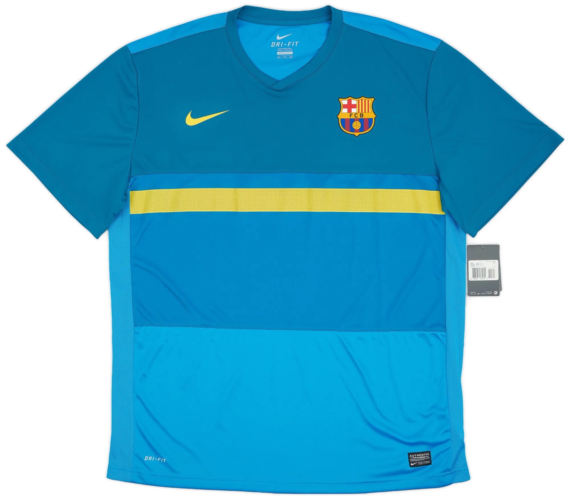 Nike Barcelona Mens SS Home Shirt 2011/12