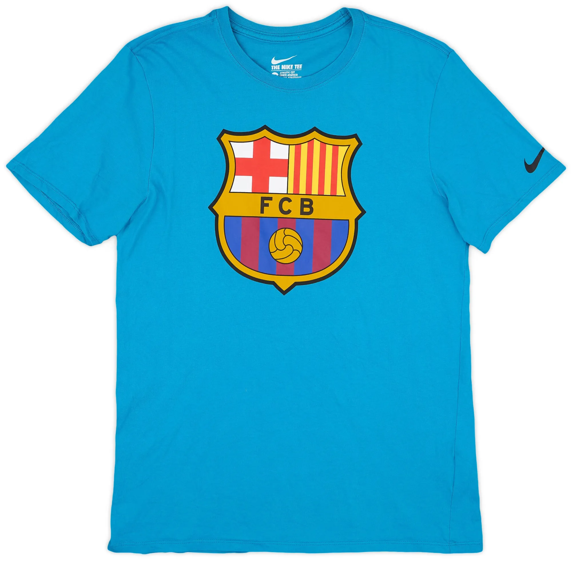 2015-16 Barcelona Nike Cotton Tee - 9/10 - (M)