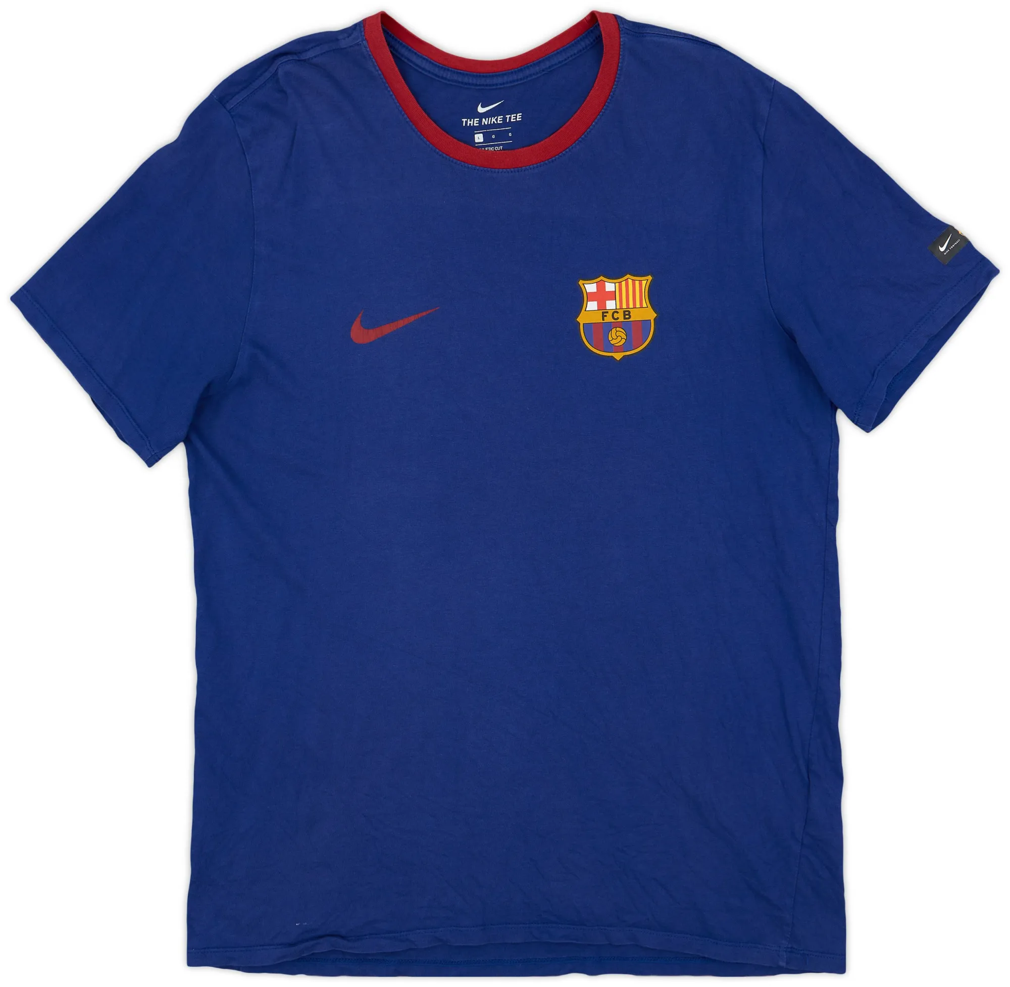 Nike Barcelona Mens SS Home Shirt 2018/19