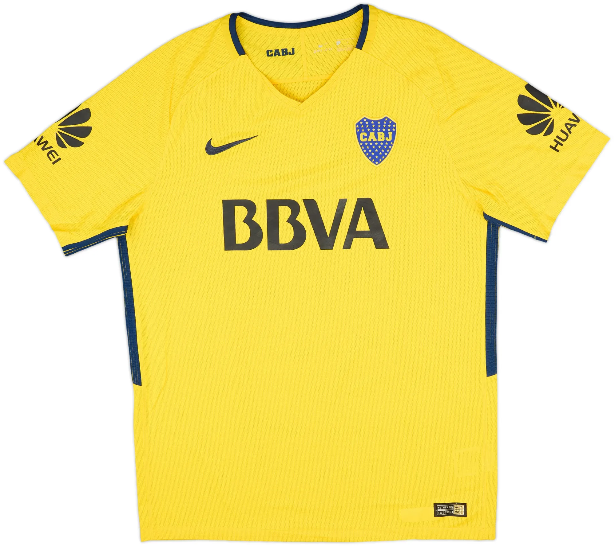 Nike Boca Juniors Mens SS Player Issue Away Shirt 2017/18