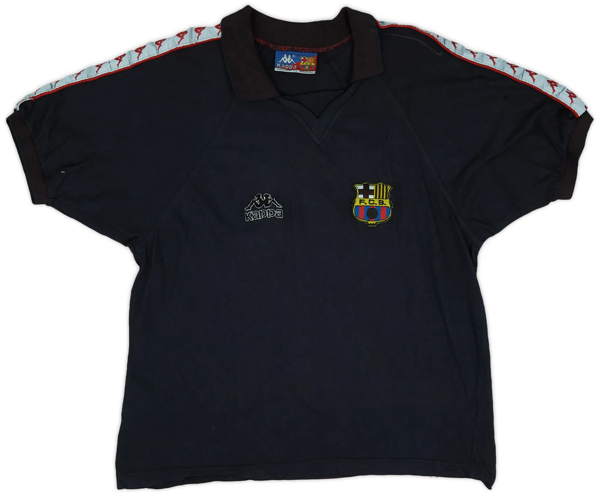 Kappa Barcelona Mens SS Home Shirt 1993/94