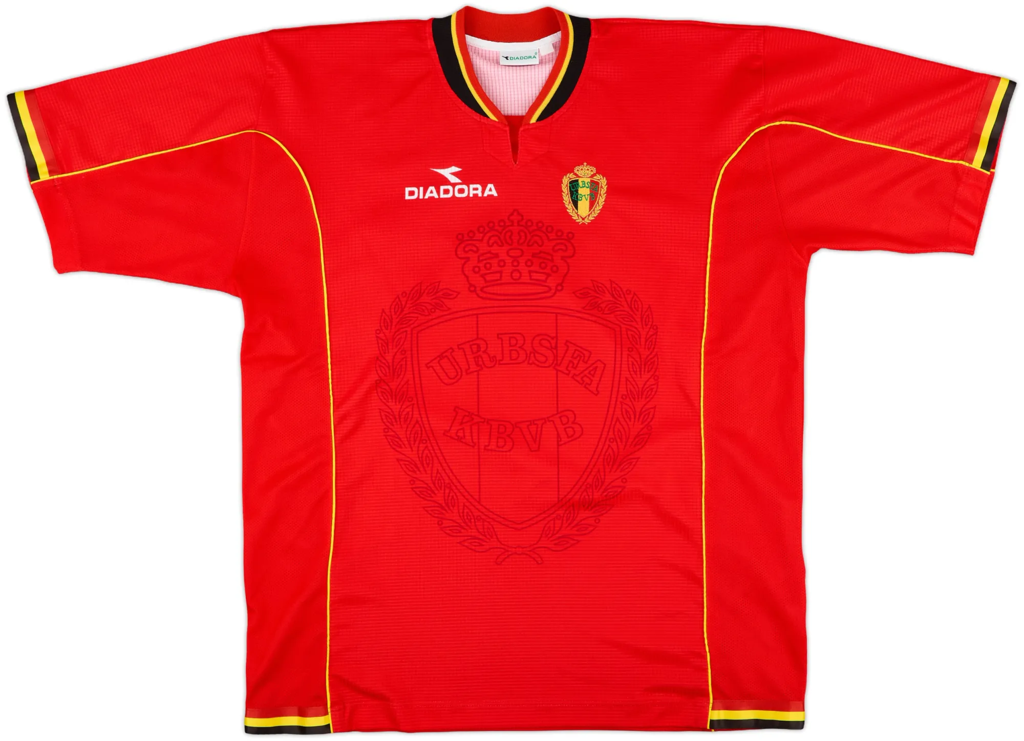 Nike Belgium Mens SS Home Shirt 1998