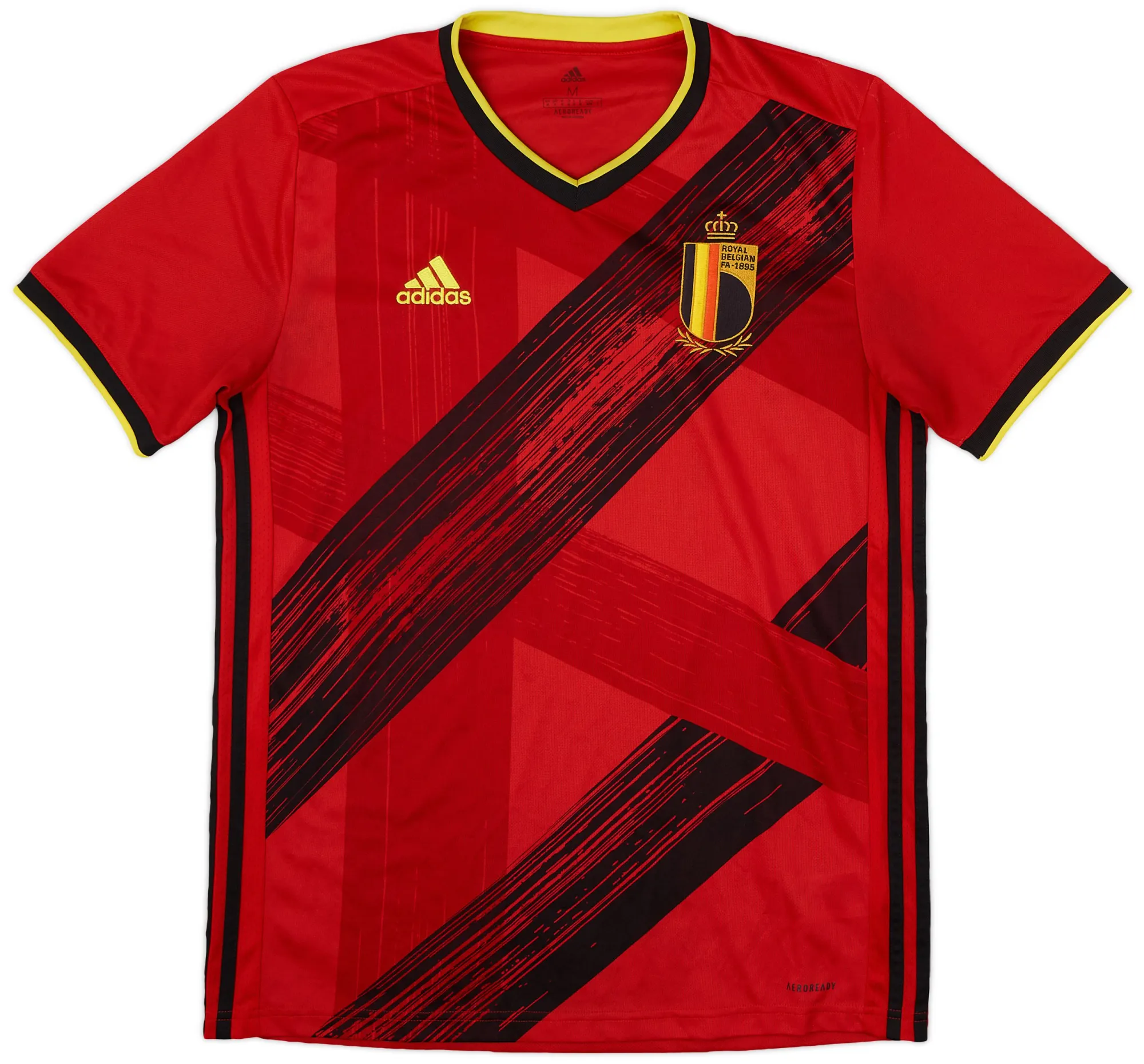 adidas Belgium Mens SS Home Shirt 2019