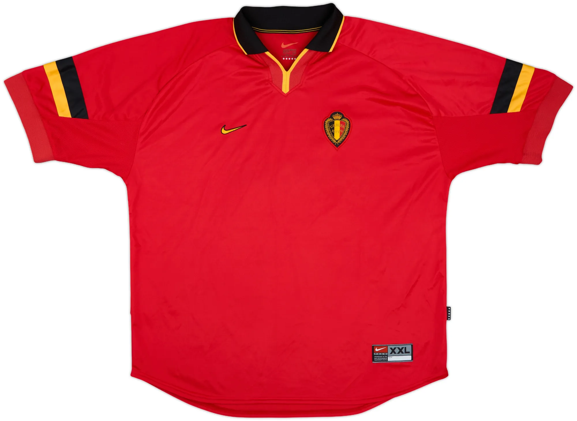 Nike Belgium Mens SS Home Shirt 1999