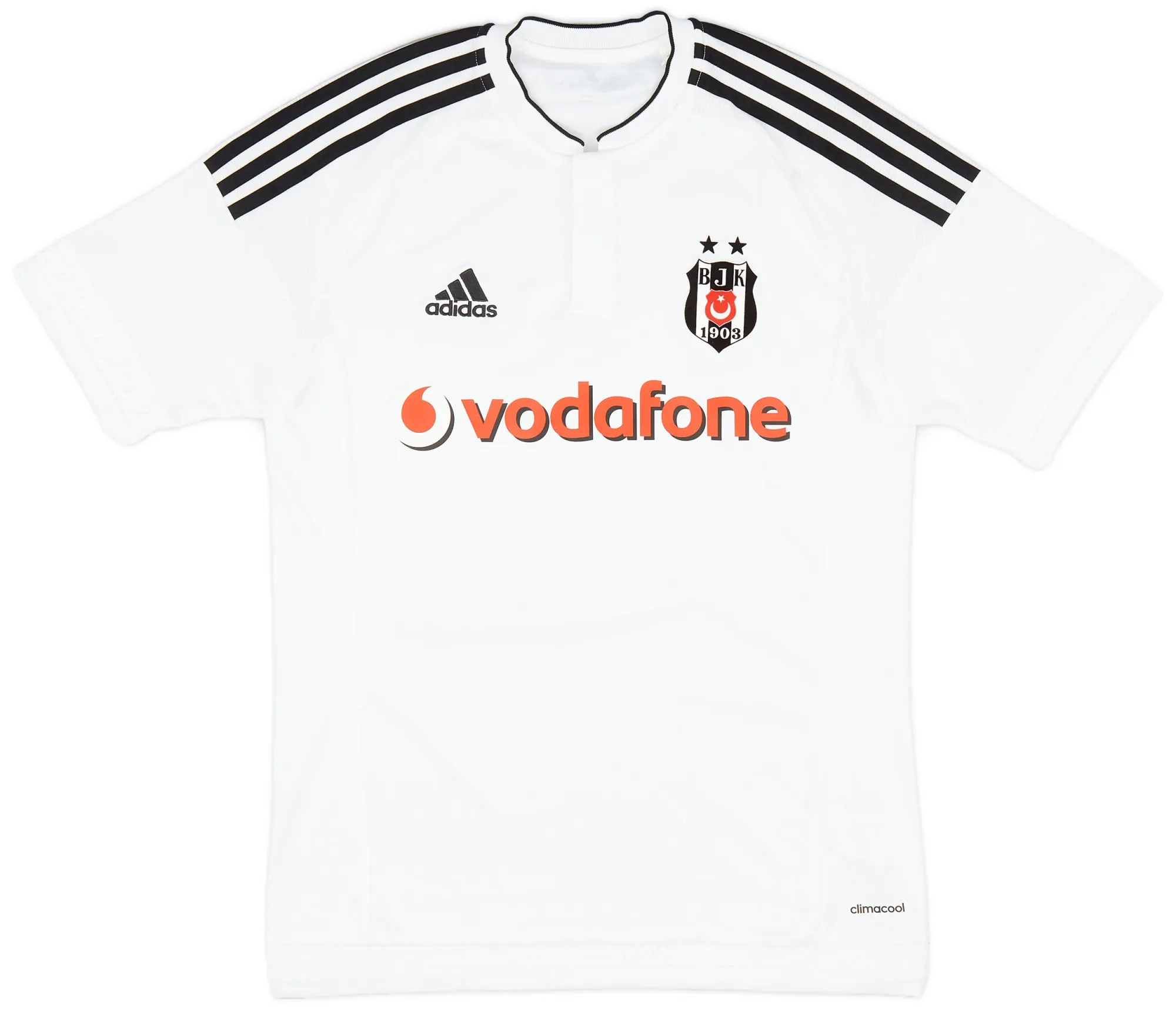 adidas Besiktas Mens SS Home Shirt 2015/16