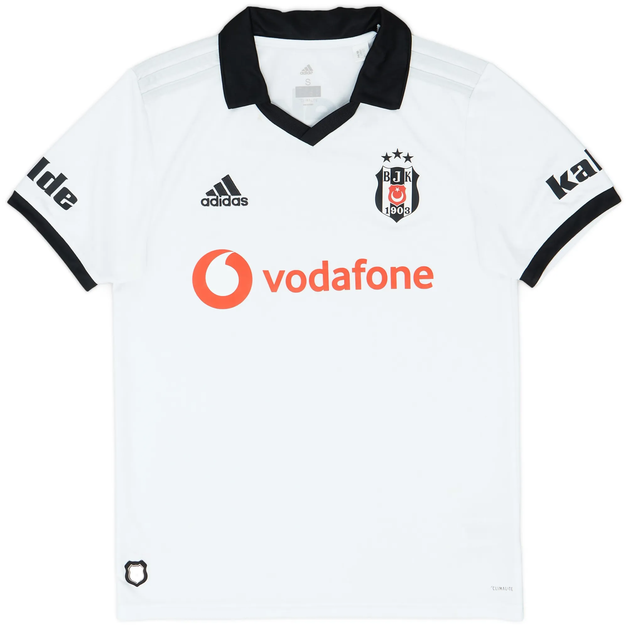 adidas Besiktas Mens SS Home Shirt 2018/19