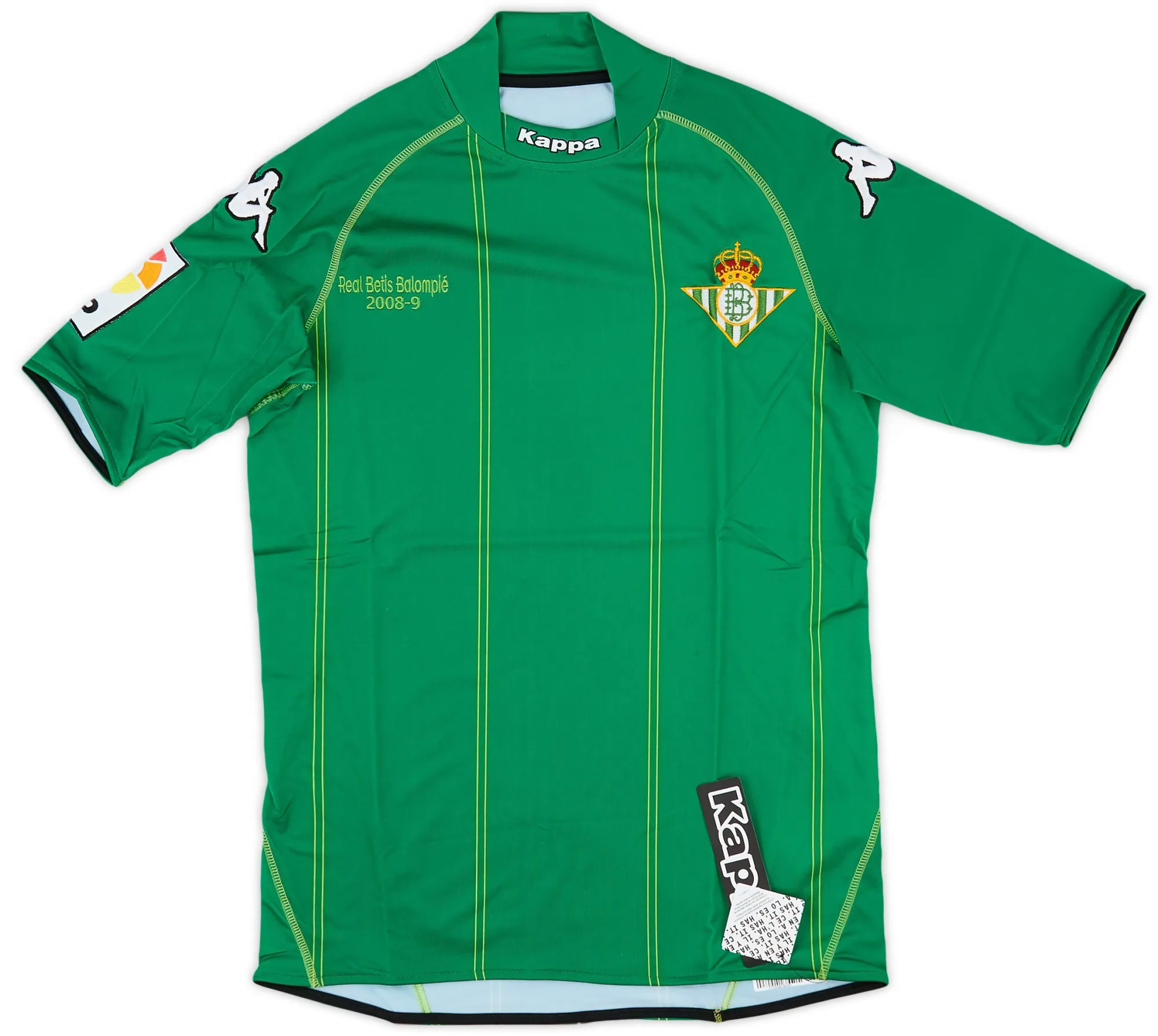 Kappa Real Betis Mens SS Away Shirt 2008/09