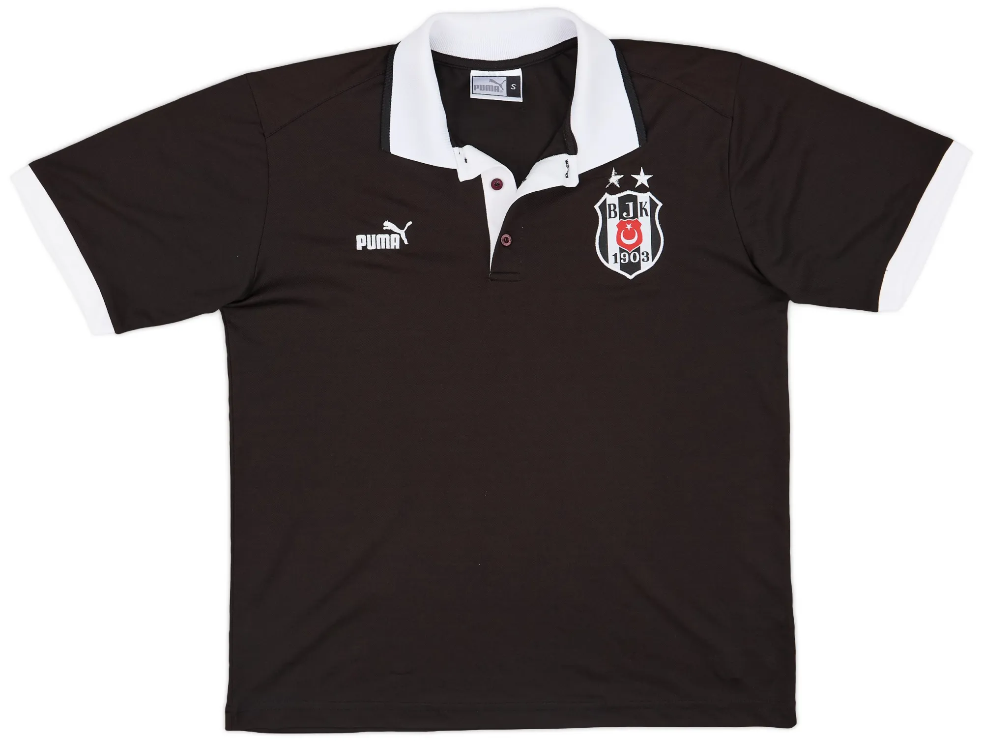 Puma Besiktas Mens SS Home Shirt 2002/03