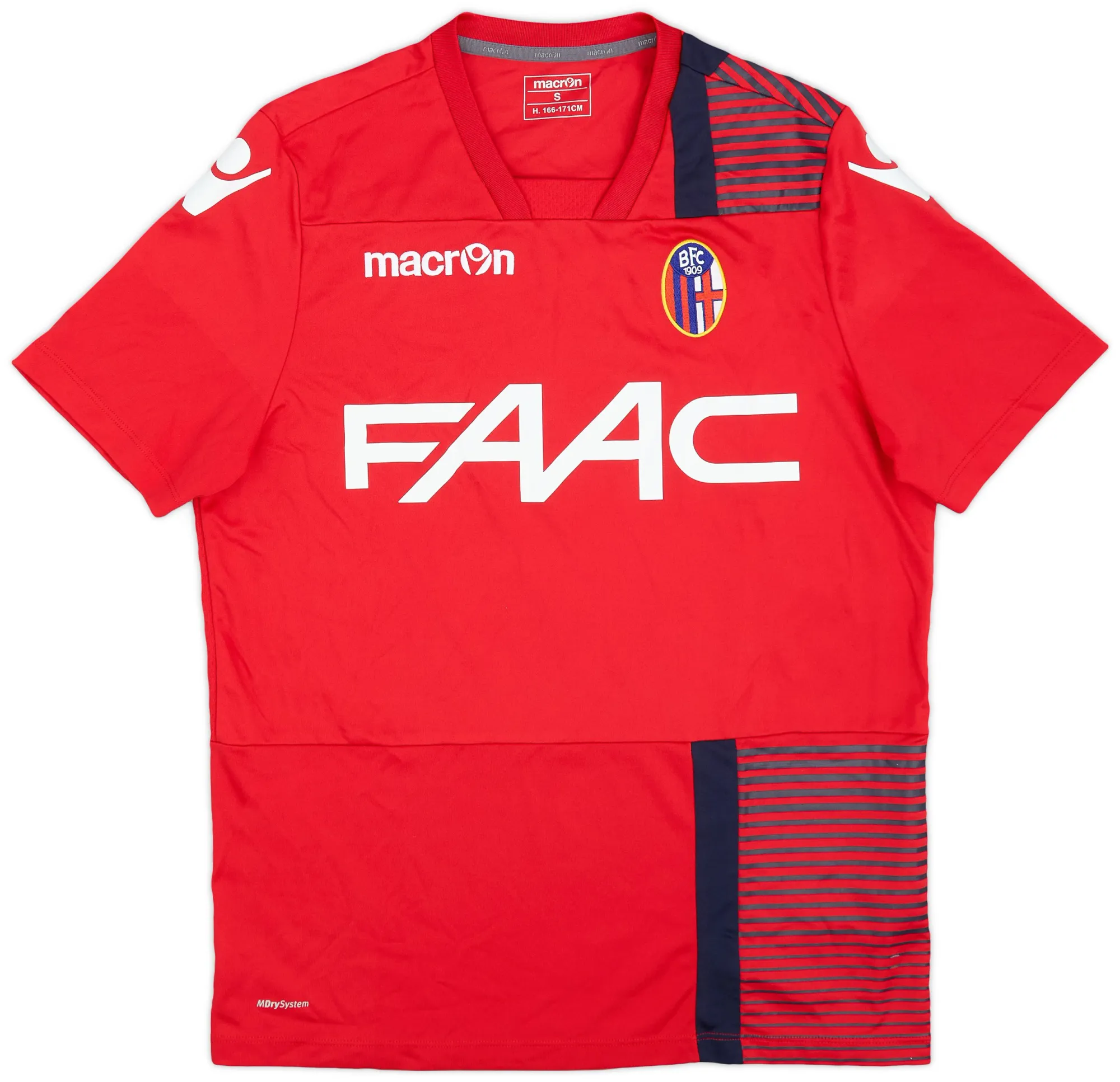 Macron Bologna Mens SS Home Shirt 2016/17