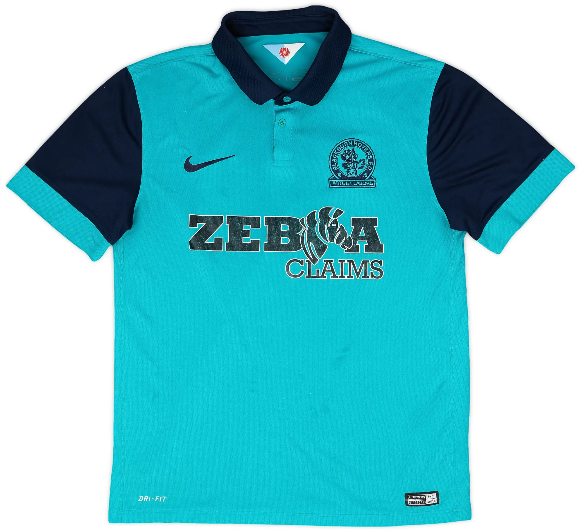 Nike Blackburn Rovers Mens SS Away Shirt 2014/15
