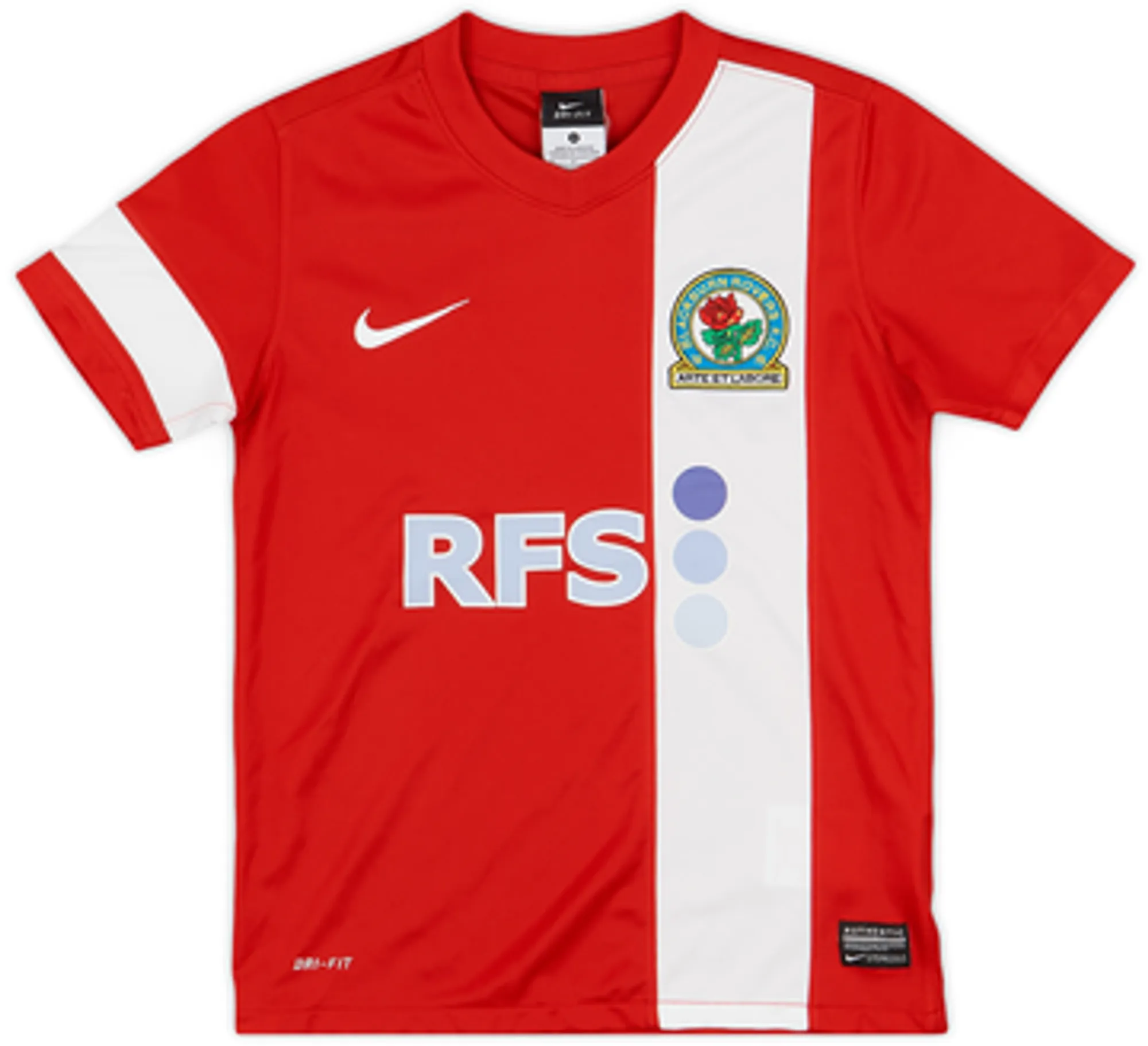 Nike Blackburn Rovers Boys SS Away Shirt 2013/14