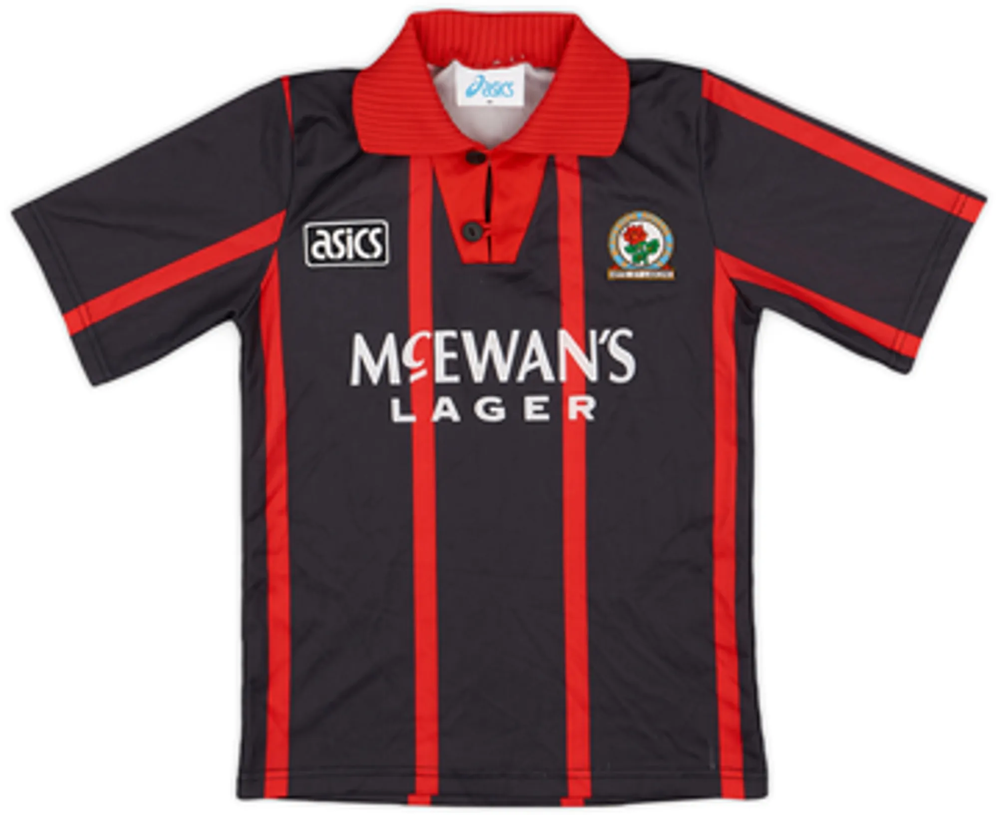 Asics Blackburn Rovers Boys SS Away Shirt 1994/95