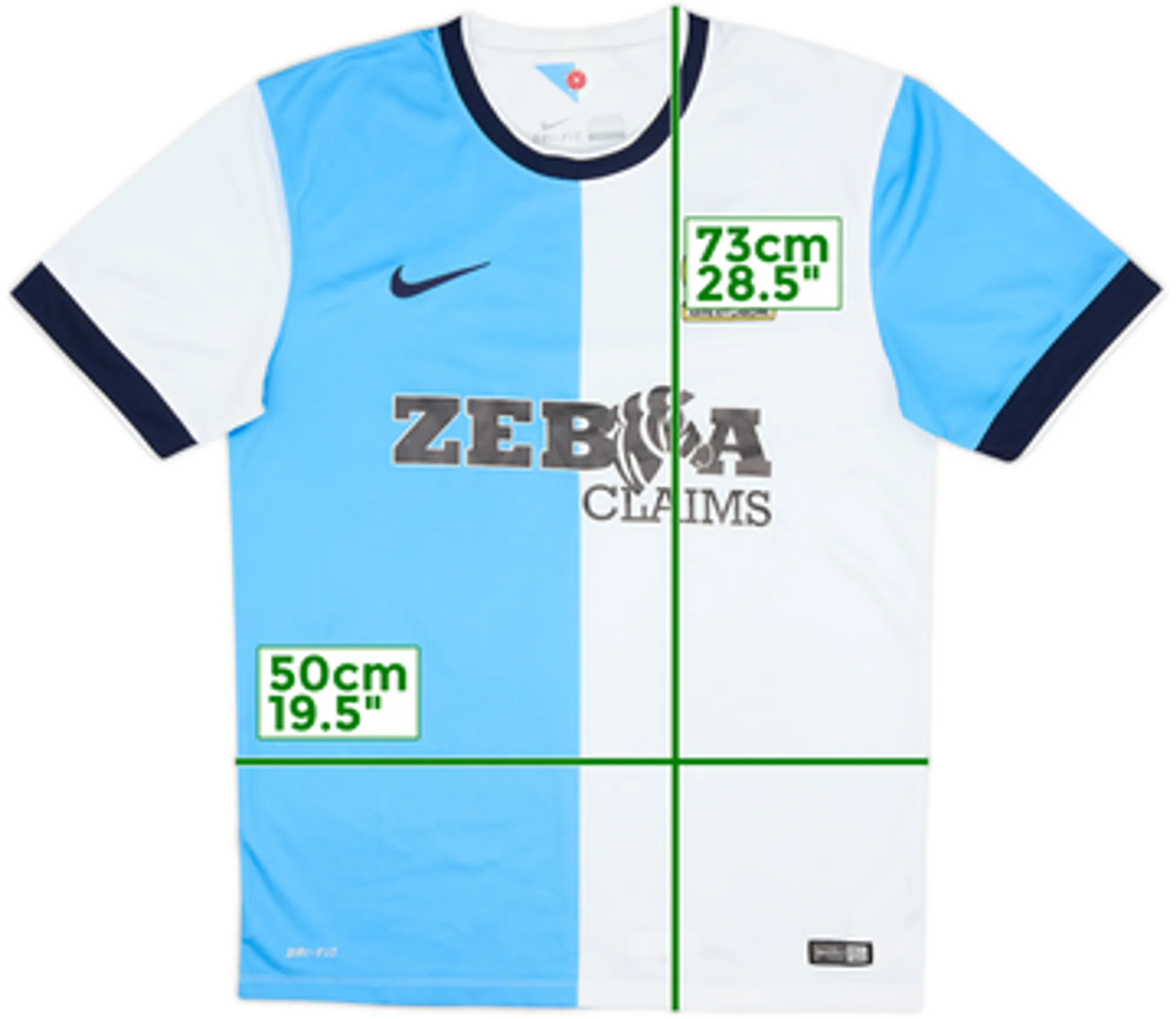 Nike Blackburn Rovers Mens SS Home Shirt 2014/15