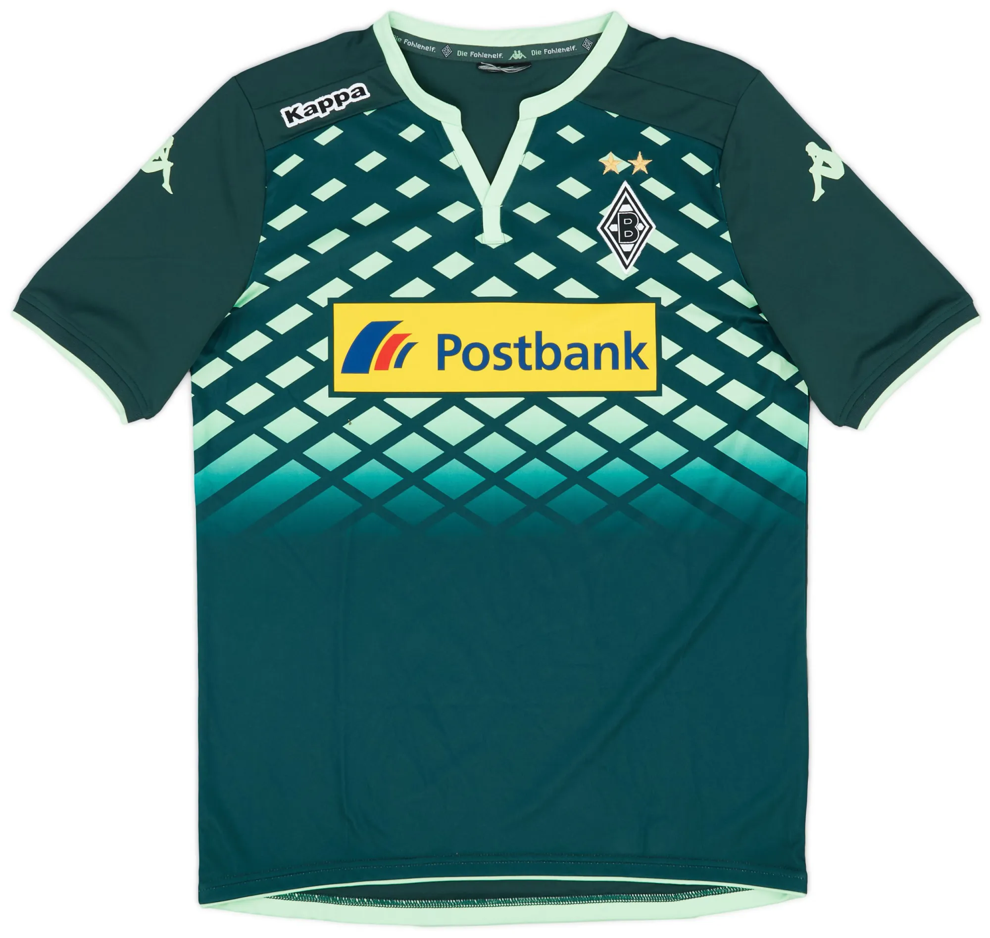 Kappa Borussia Monchengladbach Mens SS Away Shirt 2015/16