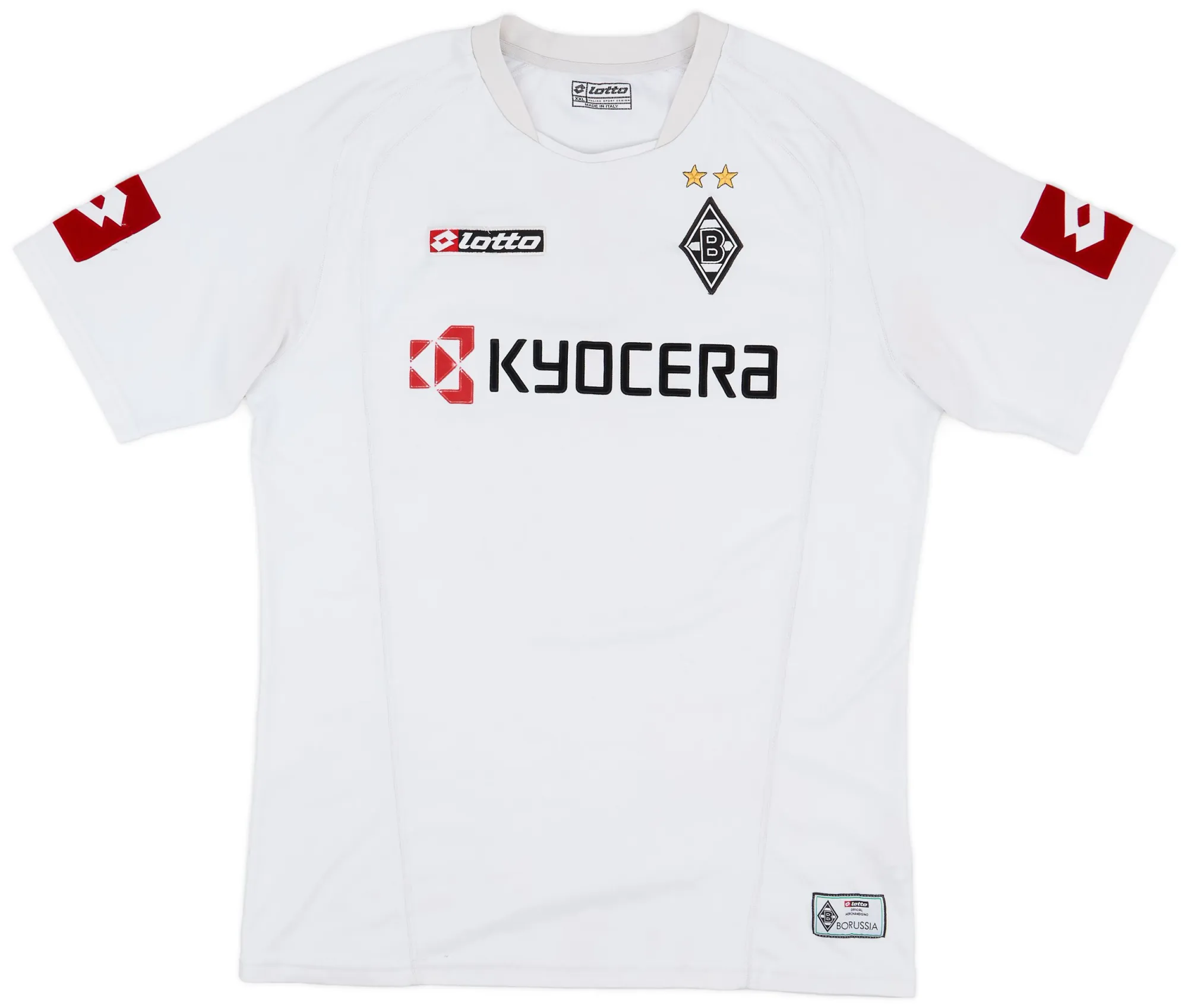 Lotto Borussia Monchengladbach Mens SS Home Shirt 2005/06