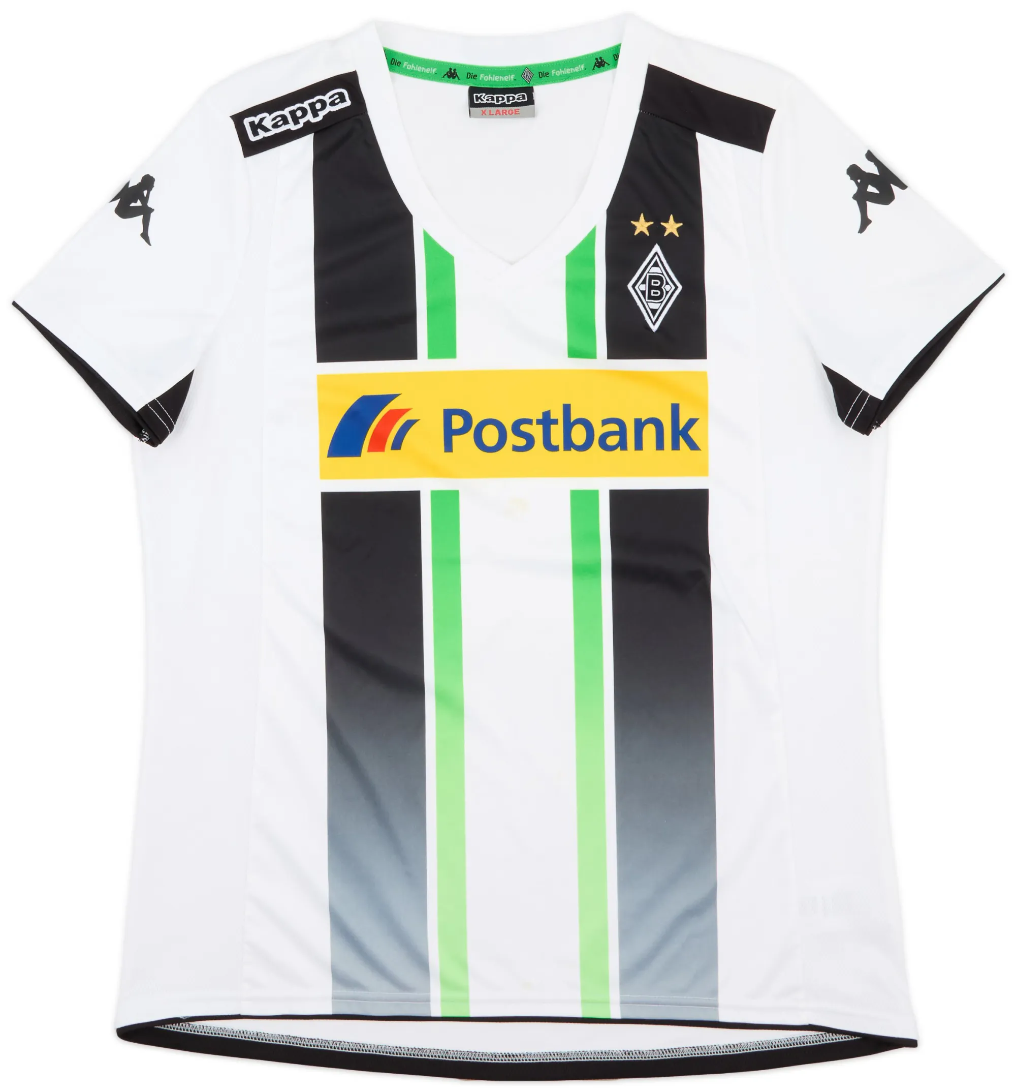 Kappa Borussia Monchengladbach Womens SS Home Shirt 2014/15