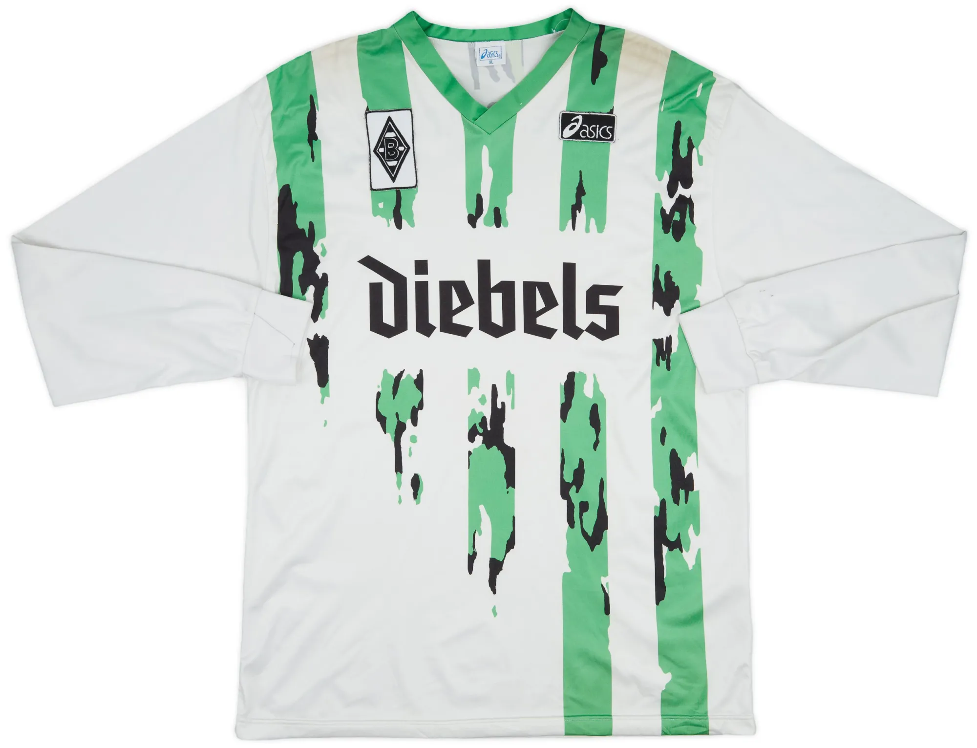 Asics Borussia Monchengladbach Mens LS Home Shirt 1994/95