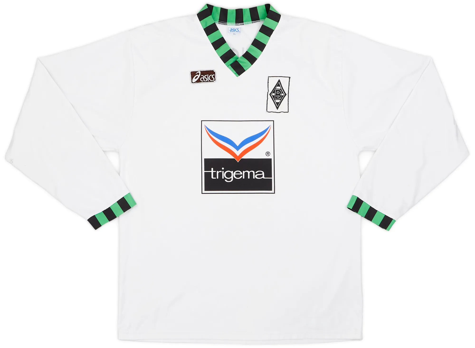 Asics Borussia Monchengladbach Mens LS Home Shirt 1992/94