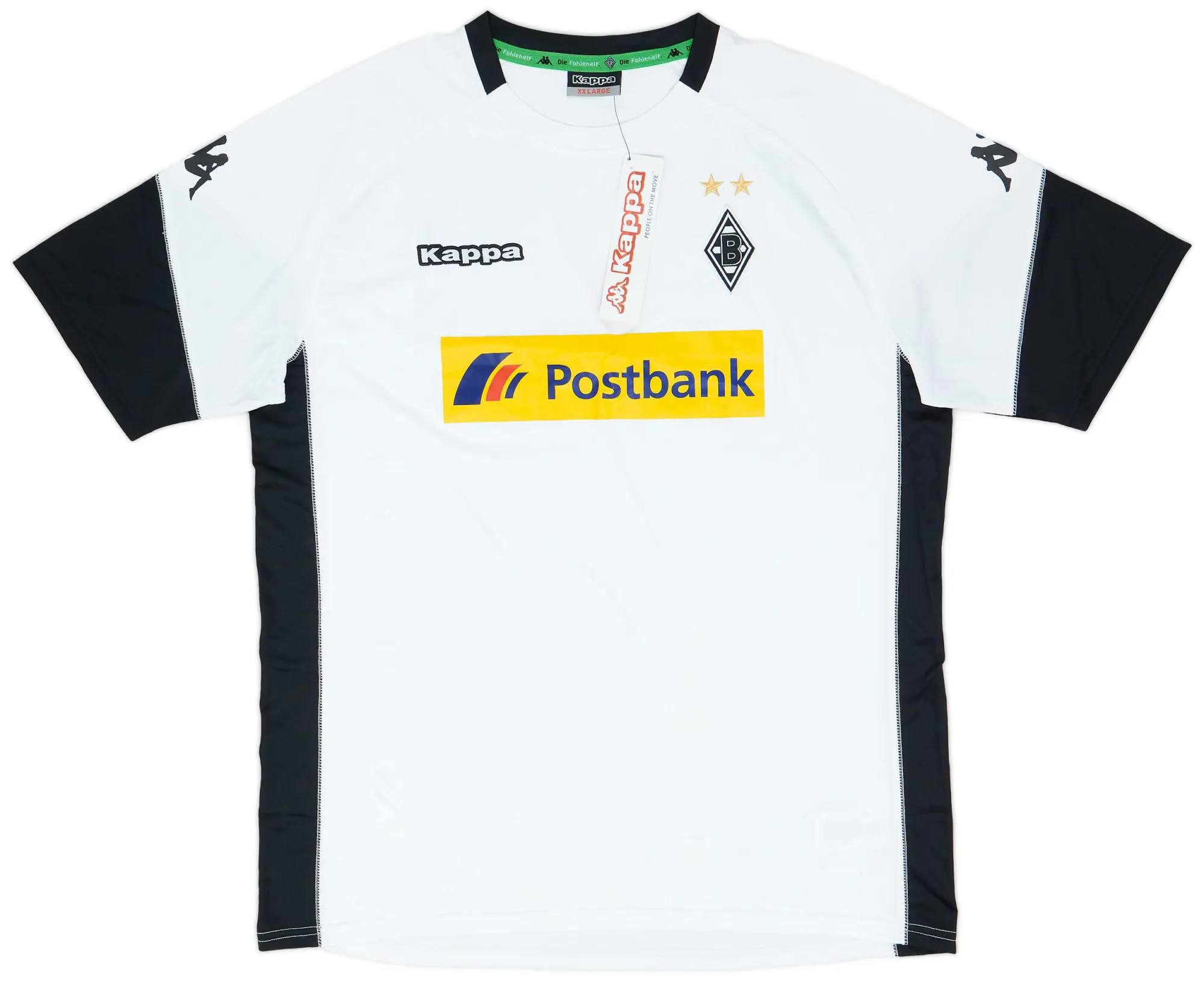 Kappa Borussia Monchengladbach Mens SS Home Shirt 2017/18