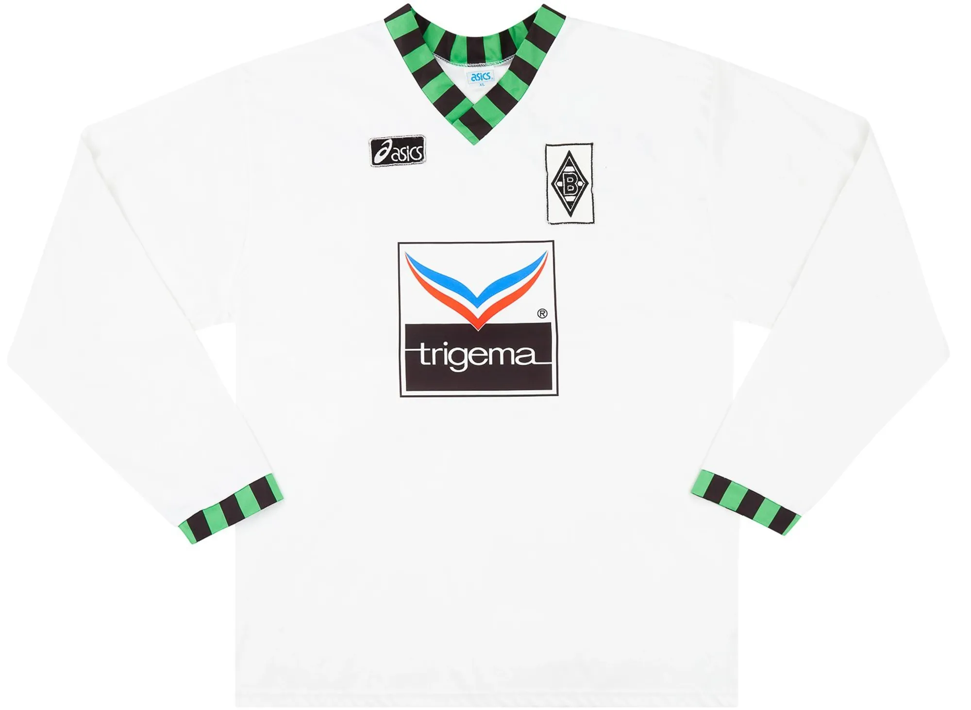 Asics Borussia Monchengladbach Mens LS Home Shirt 1992/94