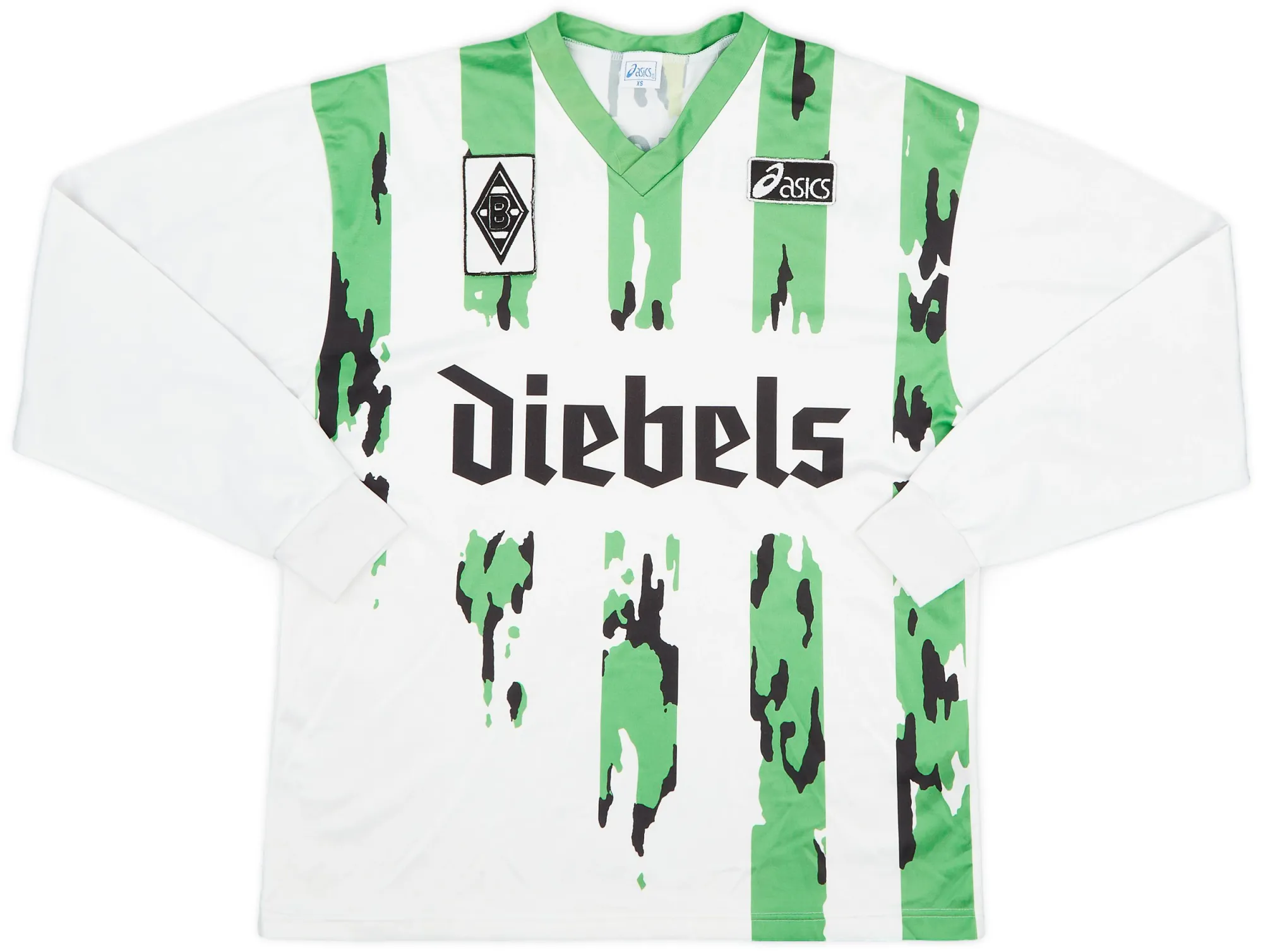Asics Borussia Monchengladbach Mens LS Home Shirt 1994/95