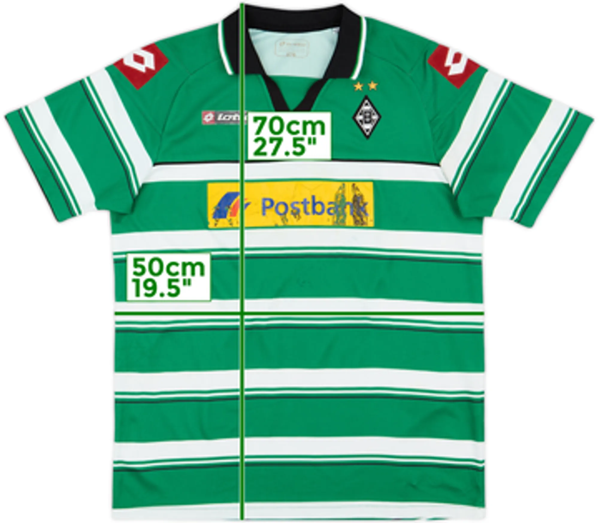 Lotto Borussia Monchengladbach Mens SS Third Shirt 2012/13