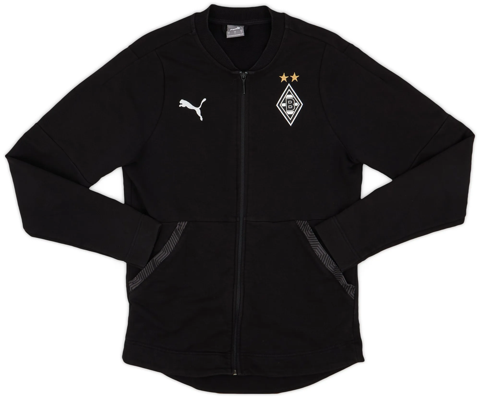 2018-19 Borussia Monchengladbach Puma Track Jacket - 9/10 - (M)